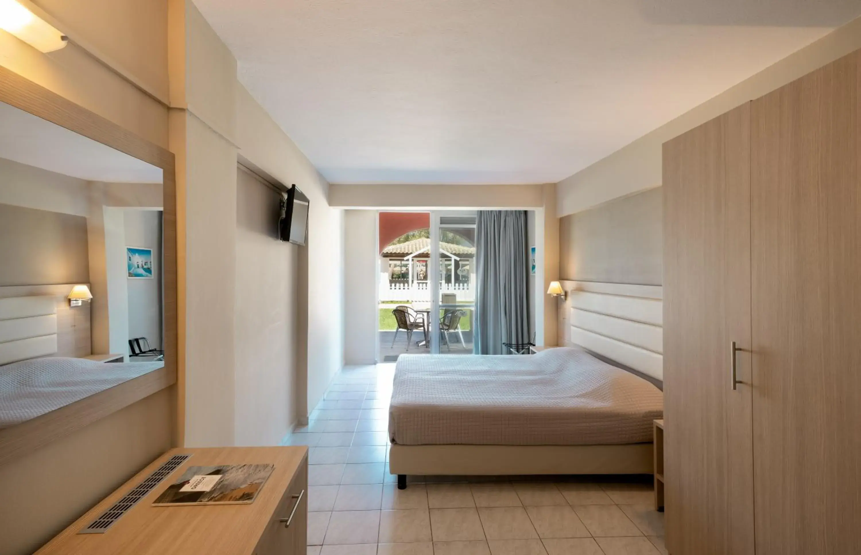 Photo of the whole room, Bed in Canvas by Mitsis Messonghi Photo of the whole room, Bed in Canvas by Mitsis Messonghi