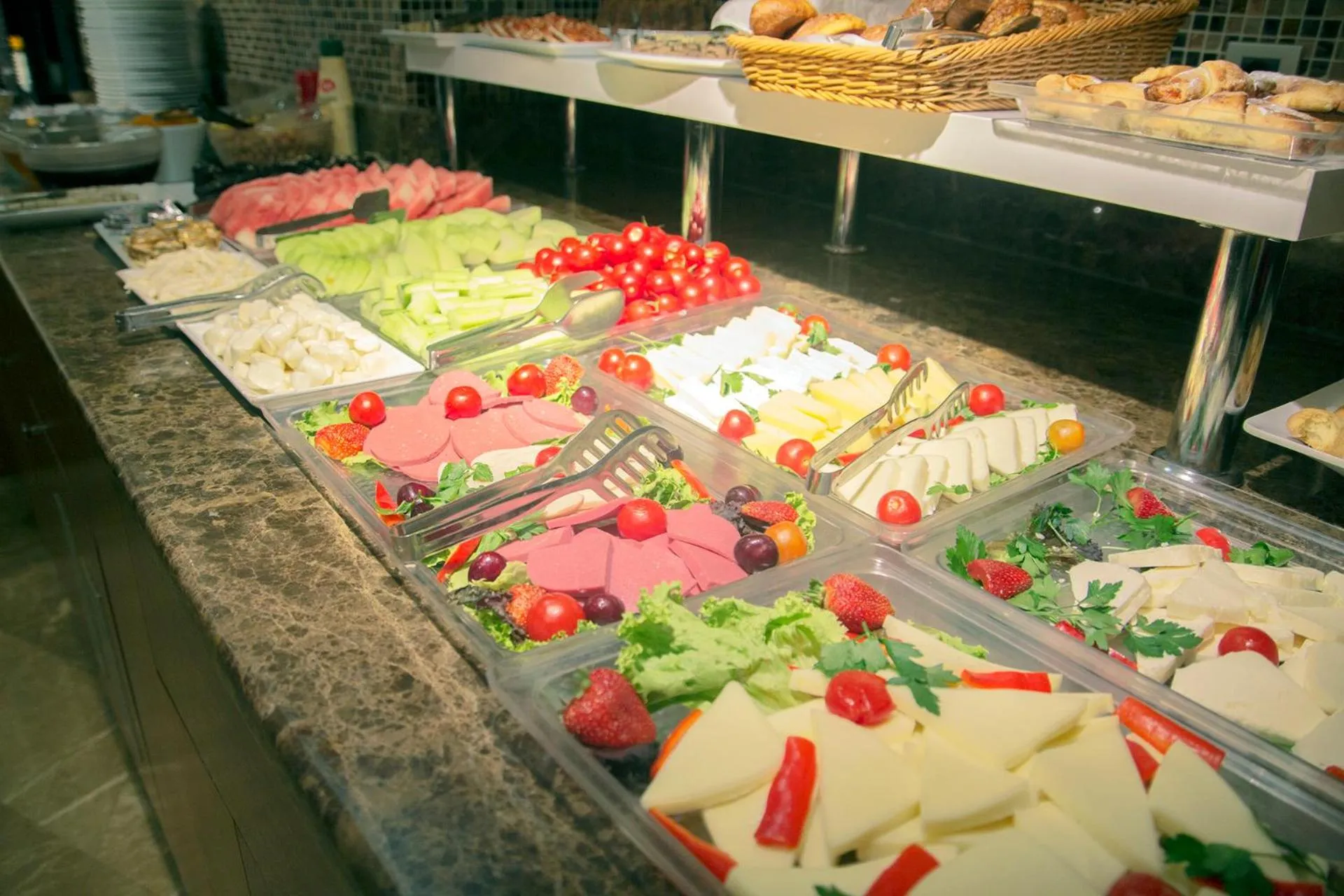 Buffet breakfast in Nova Plaza Taksim Square