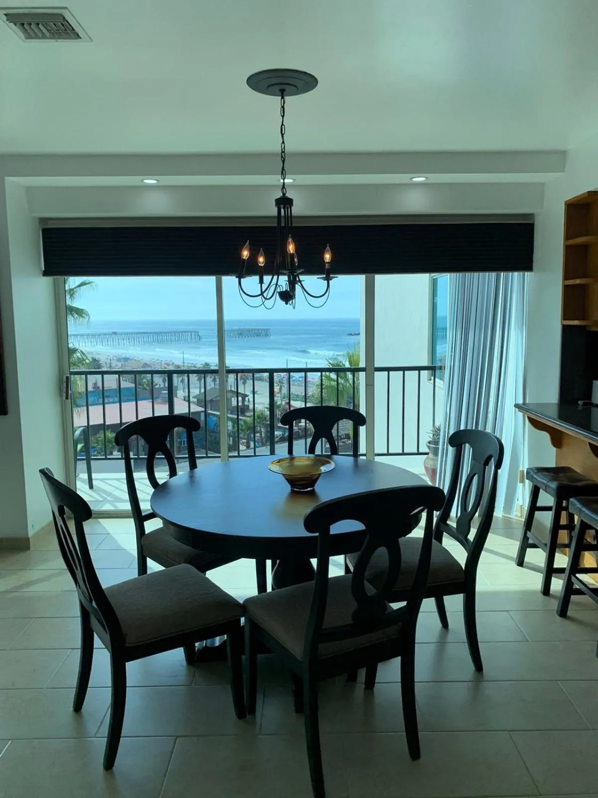 Dining area in Rosarito Inn