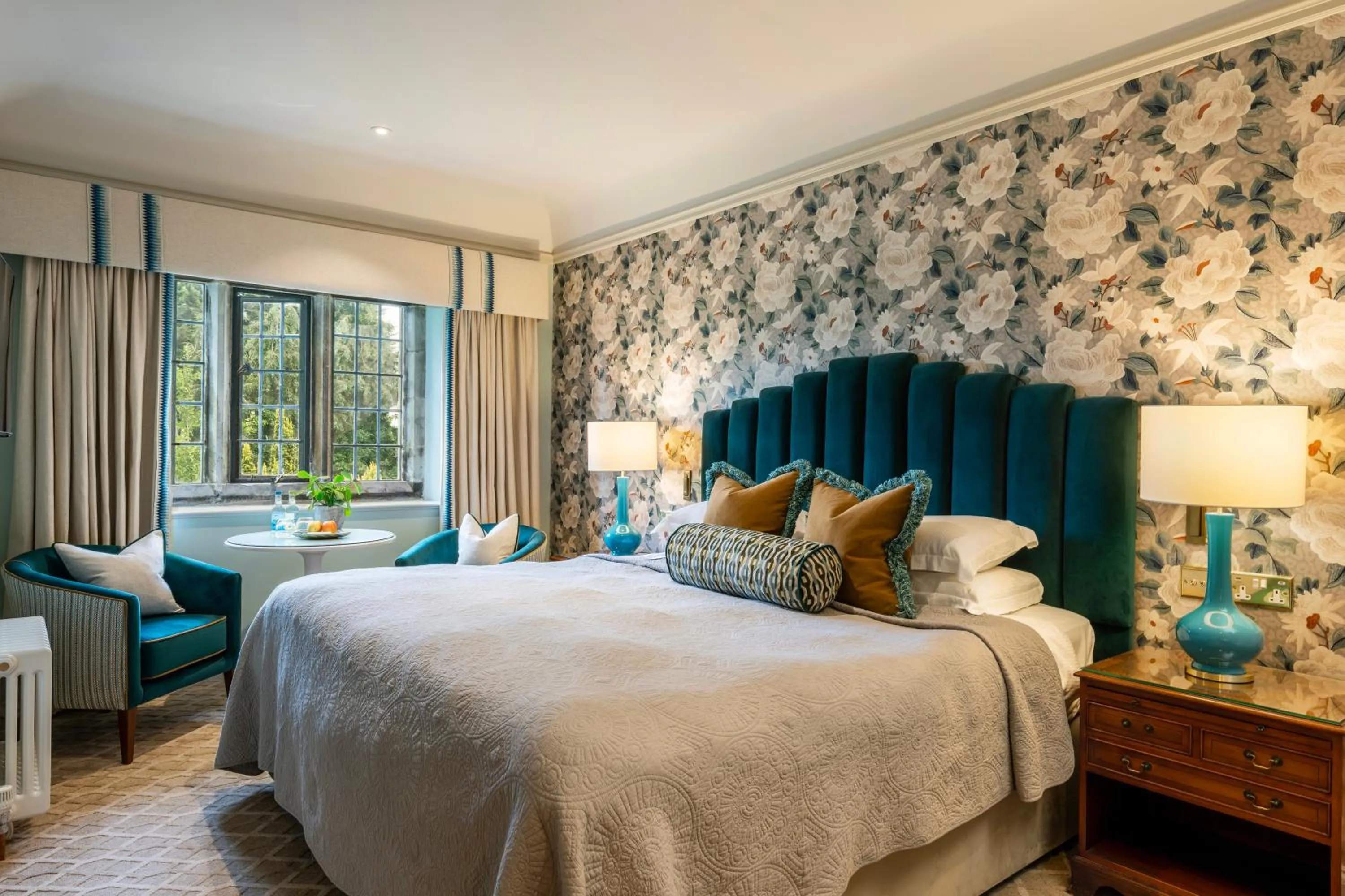 Bedroom, Bed in Mallory Court Country House Hotel & Spa