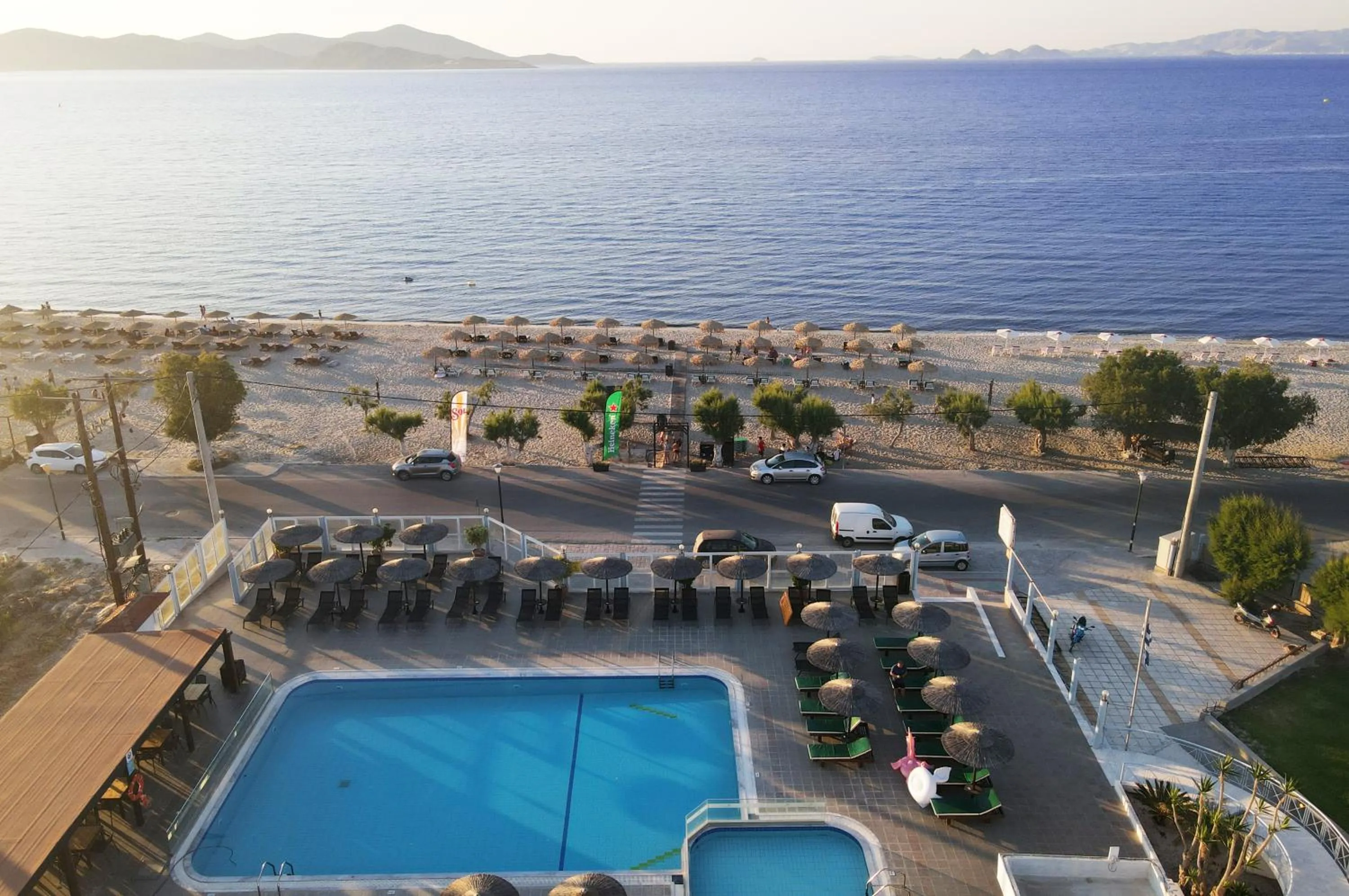 Beach in Akti Dimis Hotel