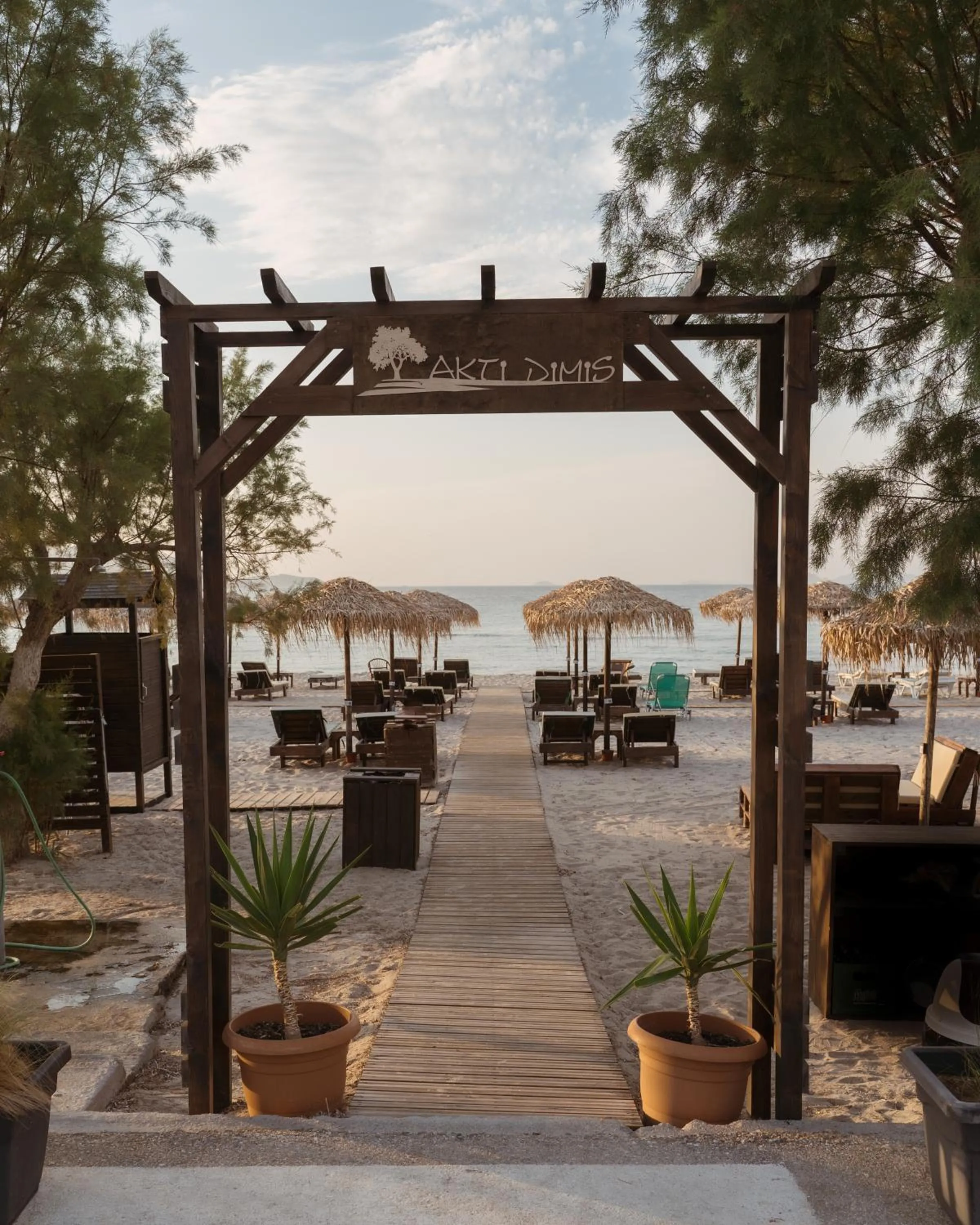 Beach in Akti Dimis Hotel