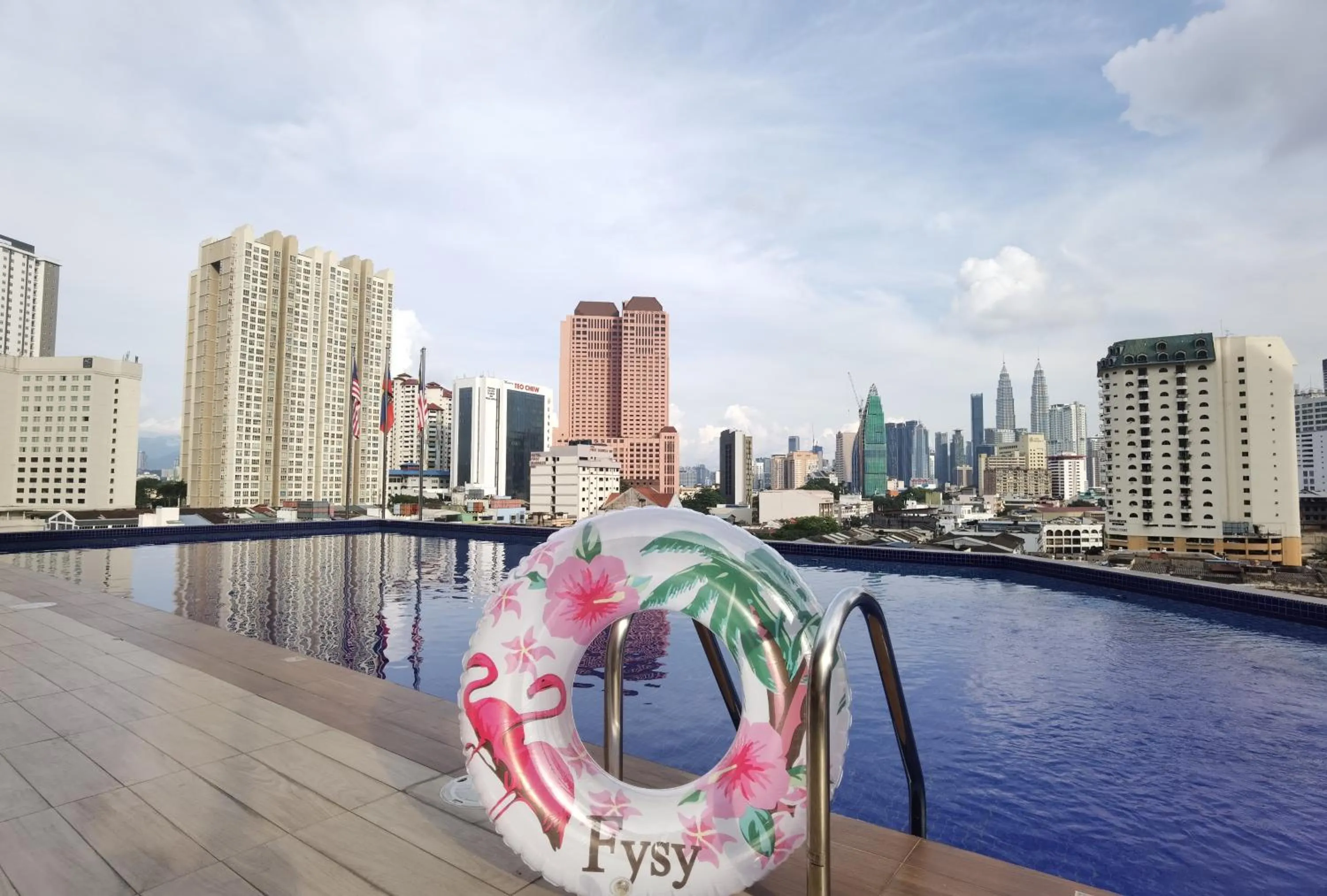 Swimming pool in Leo Palace Hotel New Wing, WTC Kuala Lumpur