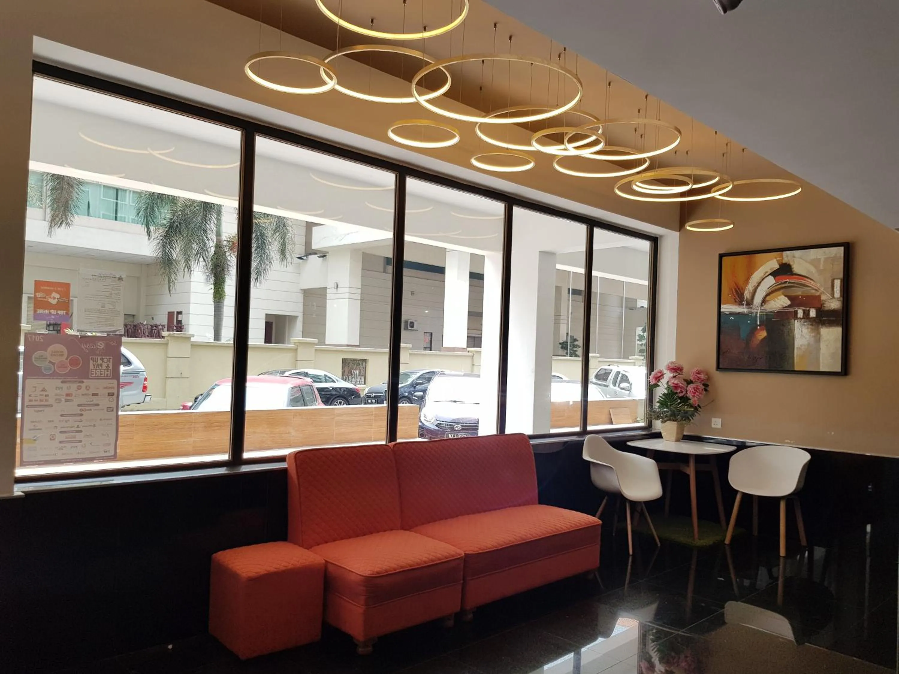 Seating area in Leo Palace Hotel New Wing, WTC Kuala Lumpur