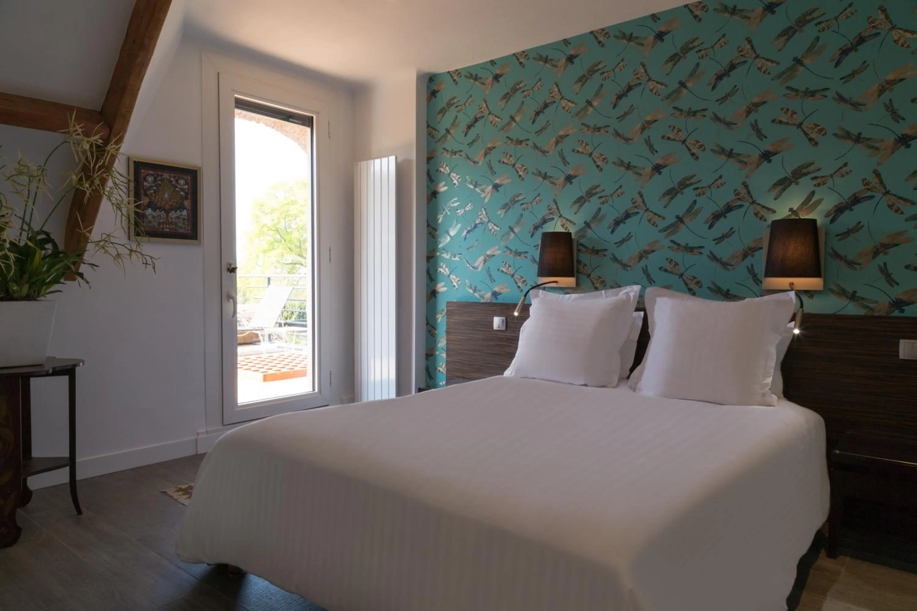 Bed in La Mare aux Oiseaux, The Originals Collection