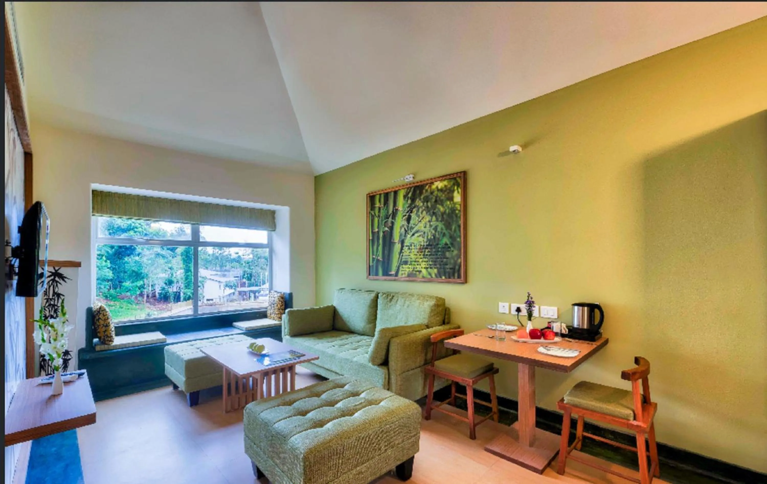 Living room in Sterling Wayanad