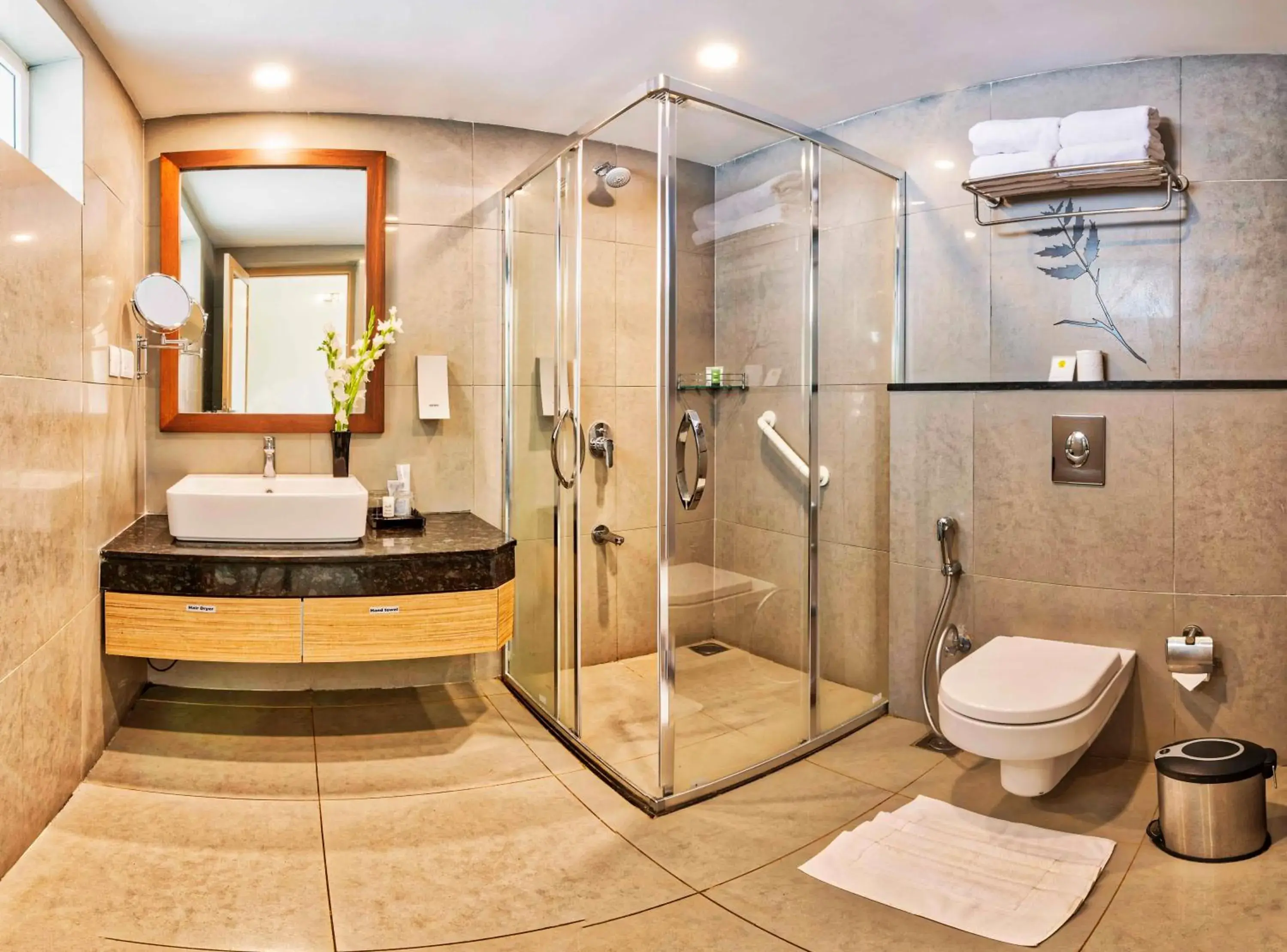 Bathroom in Sterling Wayanad Bathroom in Sterling Wayanad