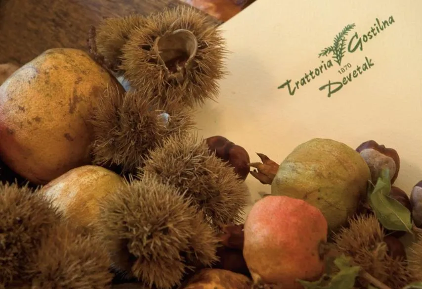 Food in Lokanda Devetak