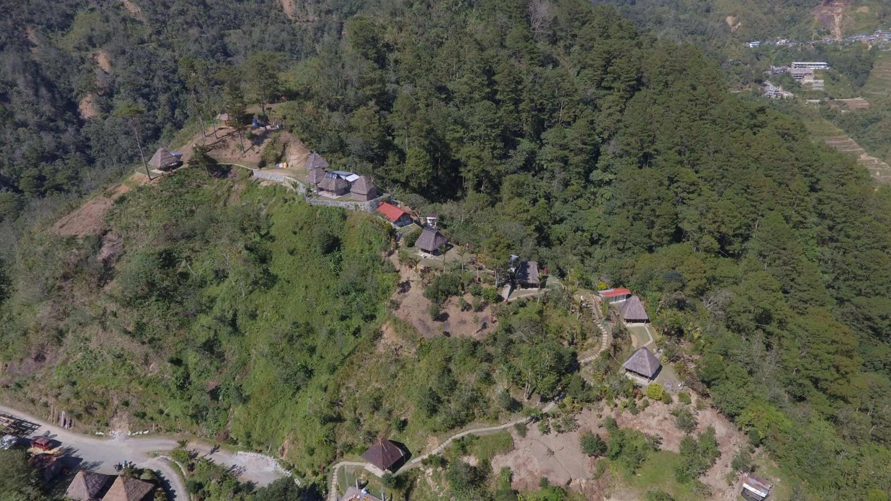 Bird's eye view in Hiwang Native House Inn & Viewdeck