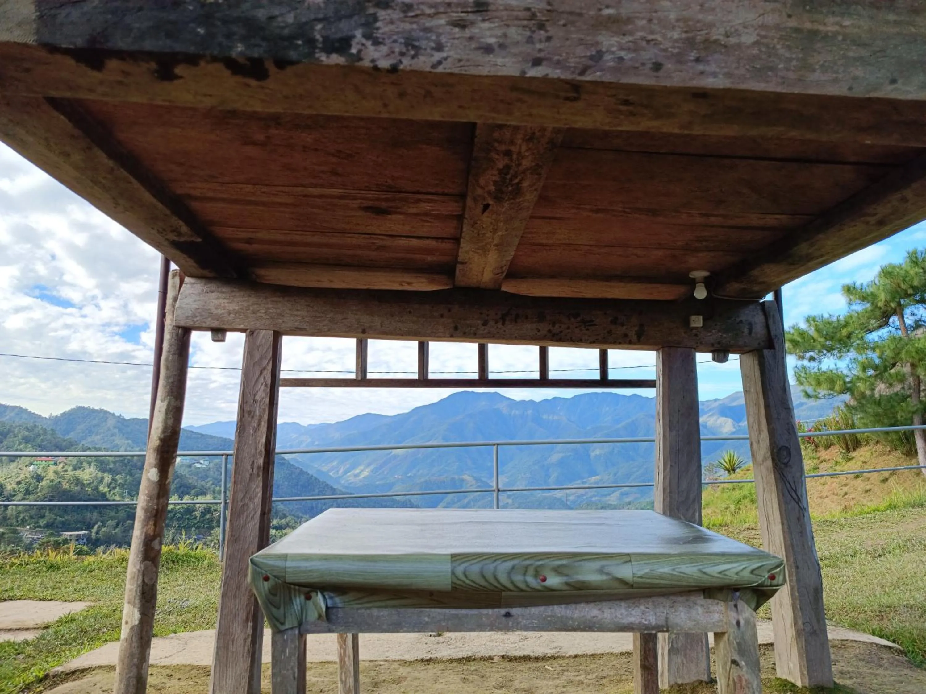 Mountain view in Hiwang Native House Inn & Viewdeck
