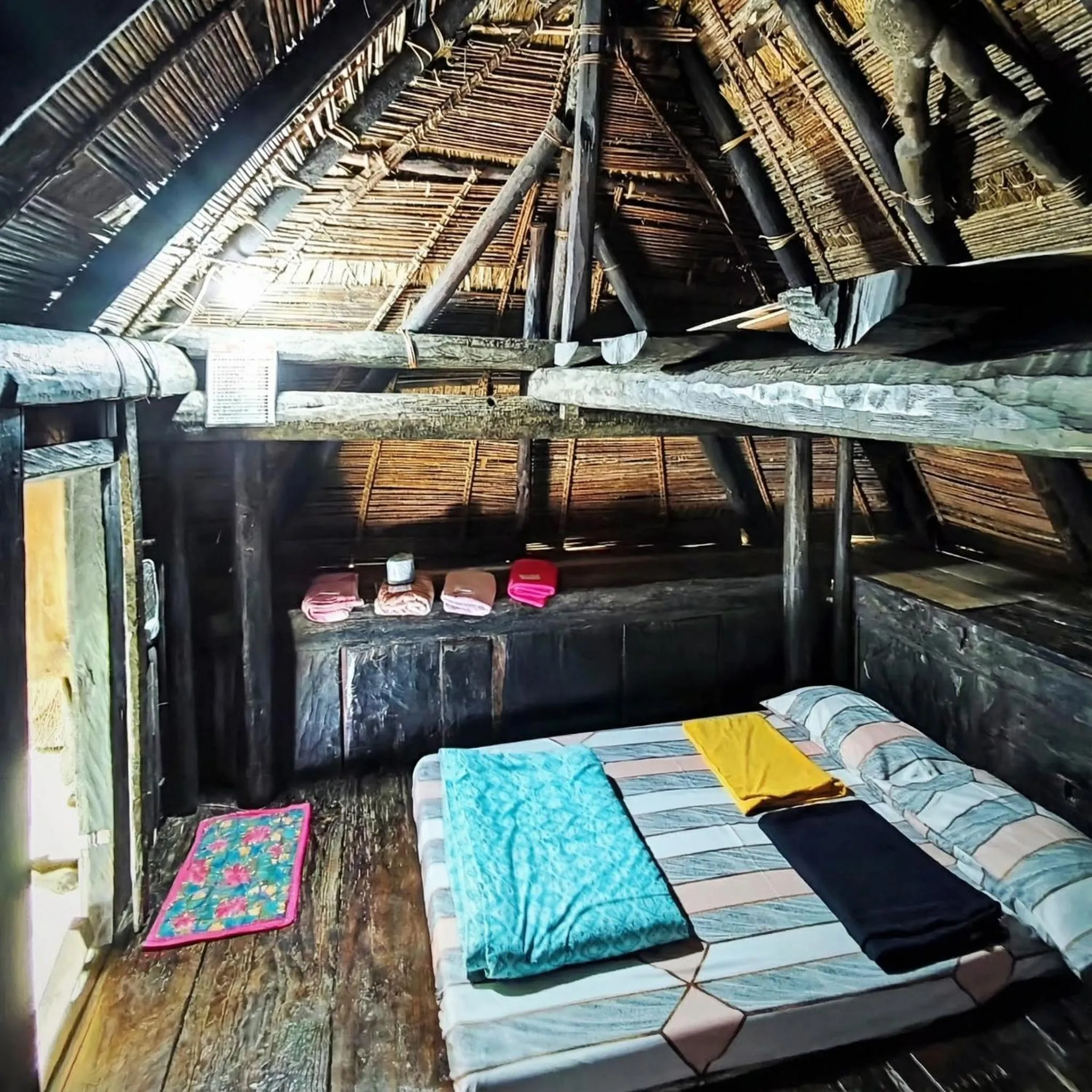 Photo of the whole room, Bed in Hiwang Native House Inn & Viewdeck