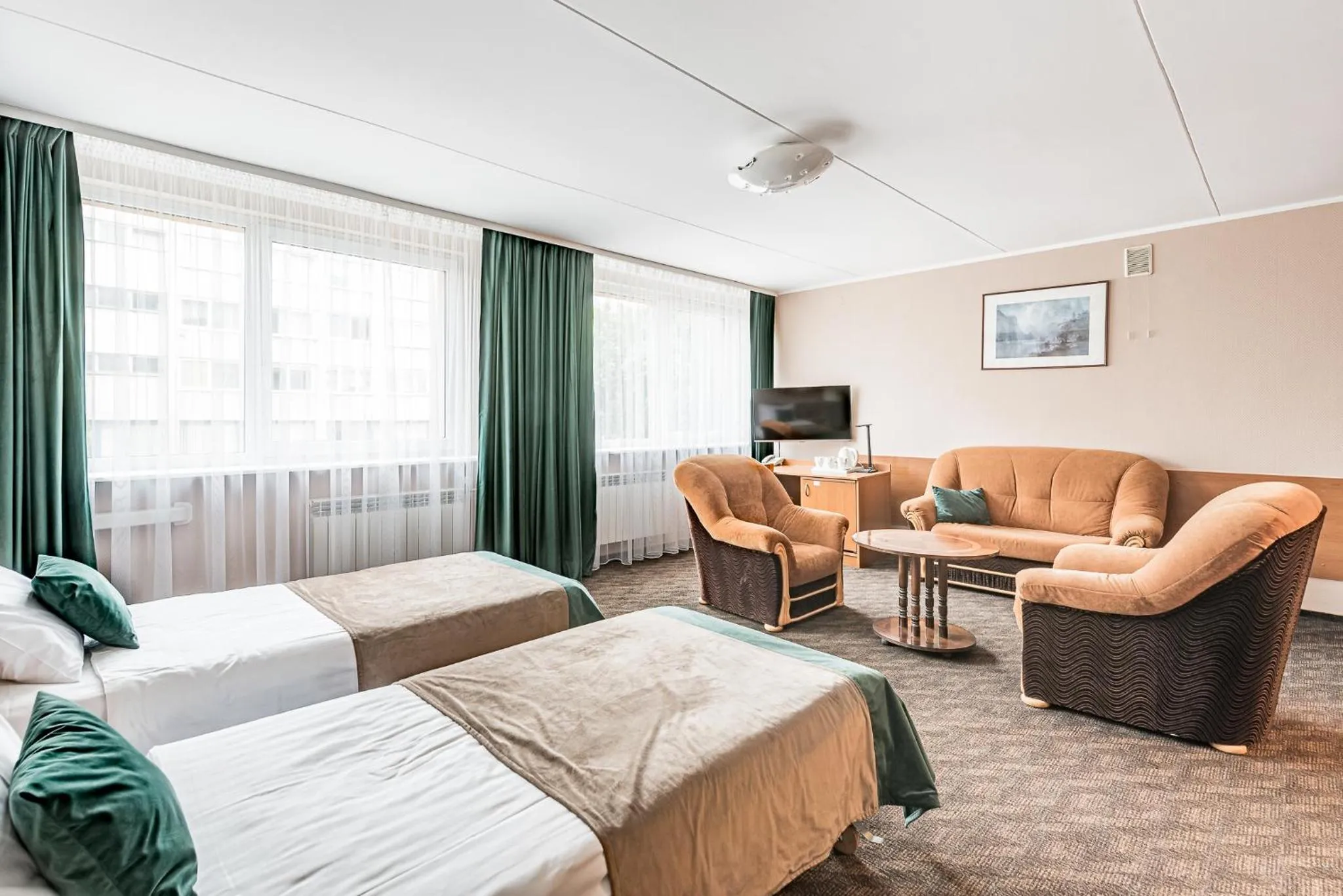 Photo of the whole room, Bed in Hotel Zemaites