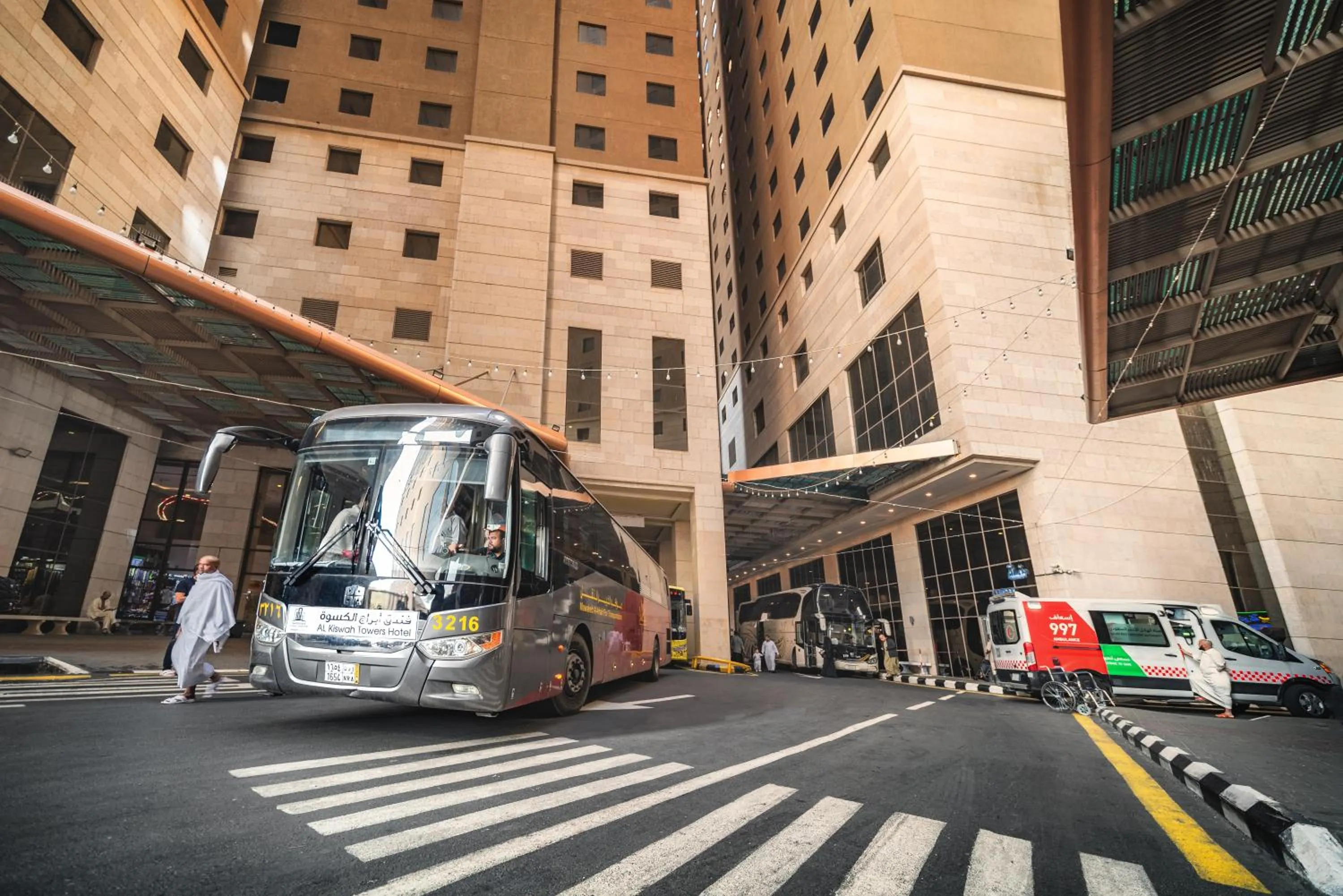 shuttle in Al Kiswah Towers Hotel