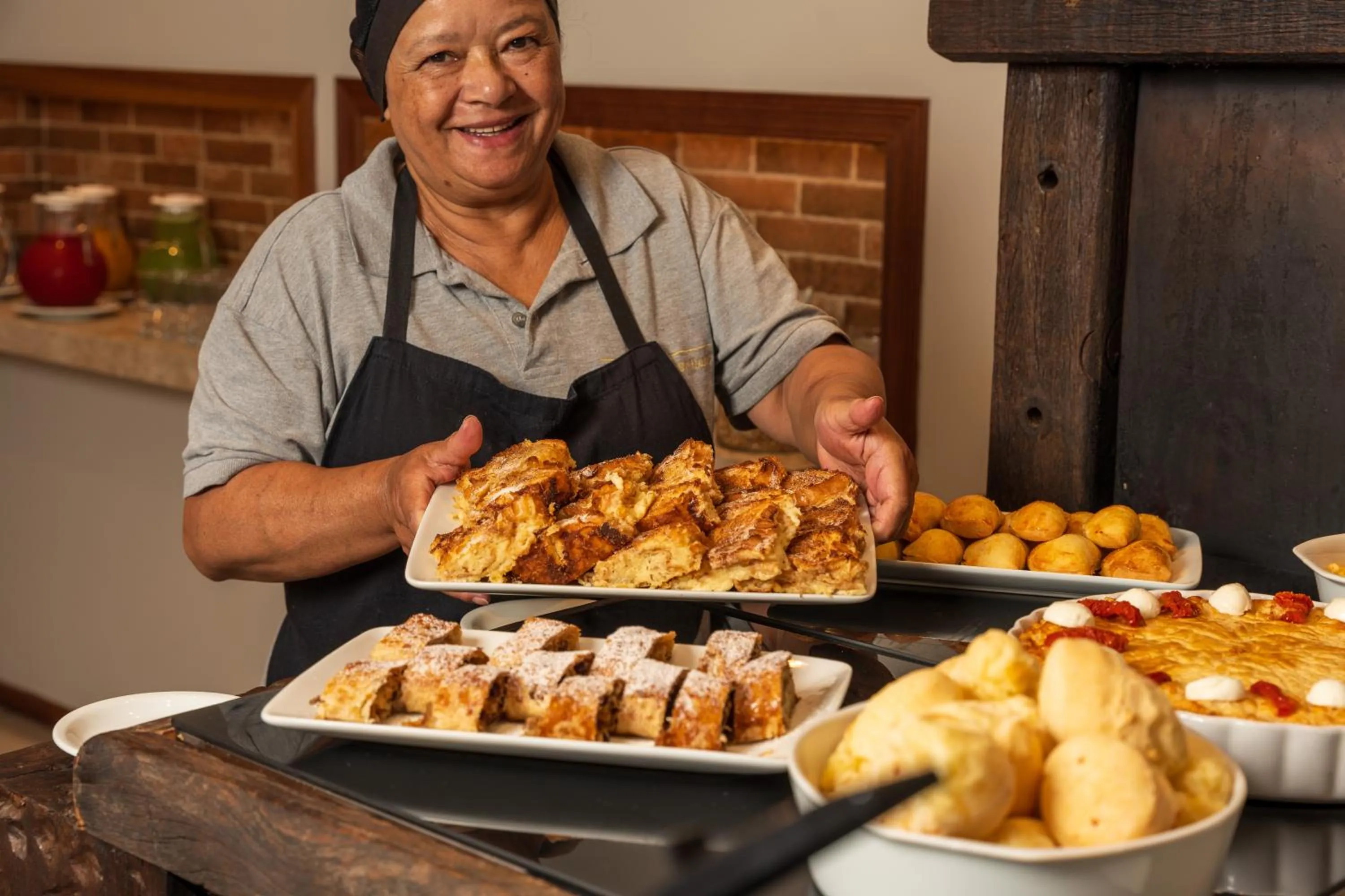 Staff in Pousada Grandchamp - Campos do Jordao