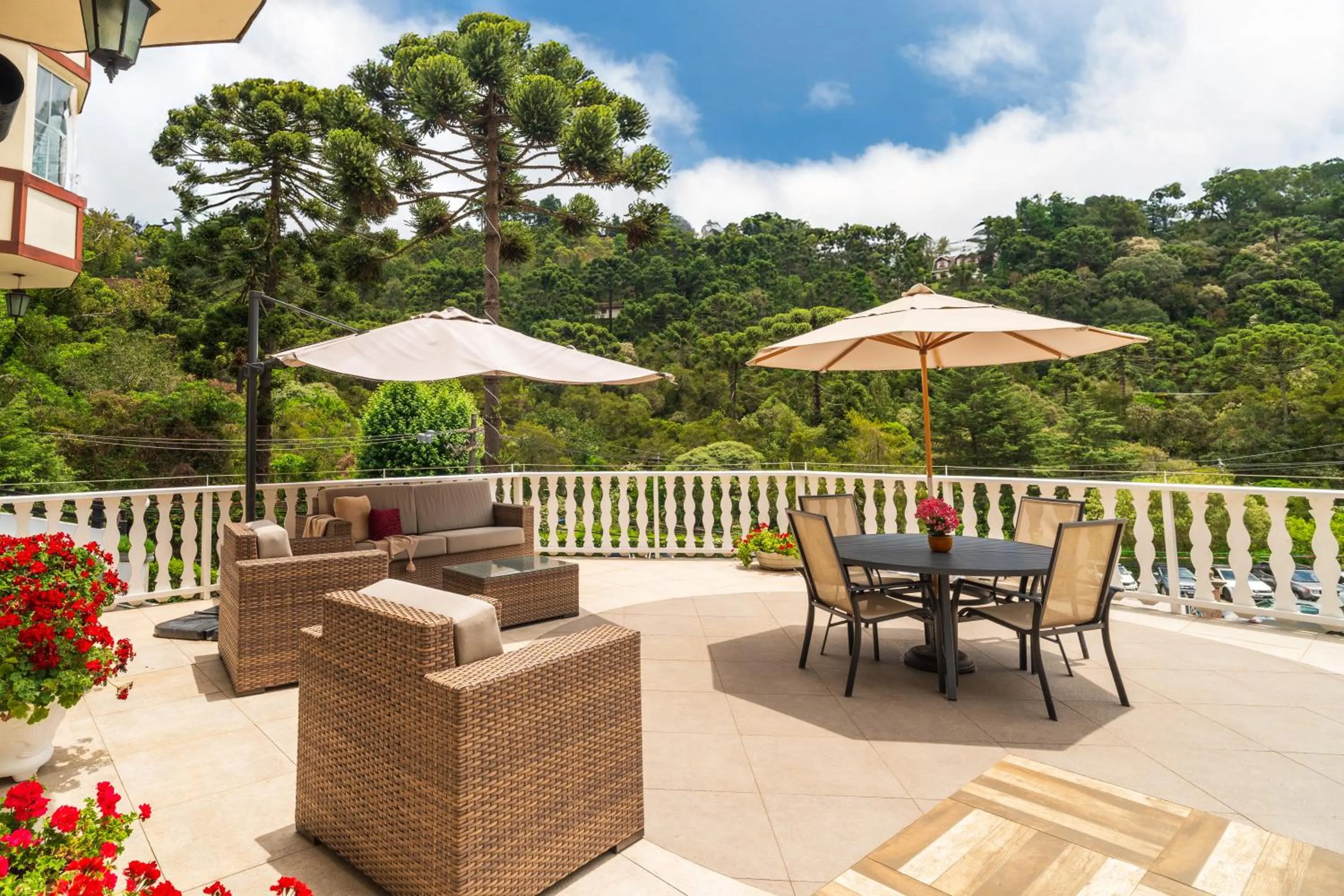 Natural landscape in Pousada Grandchamp - Campos do Jordao