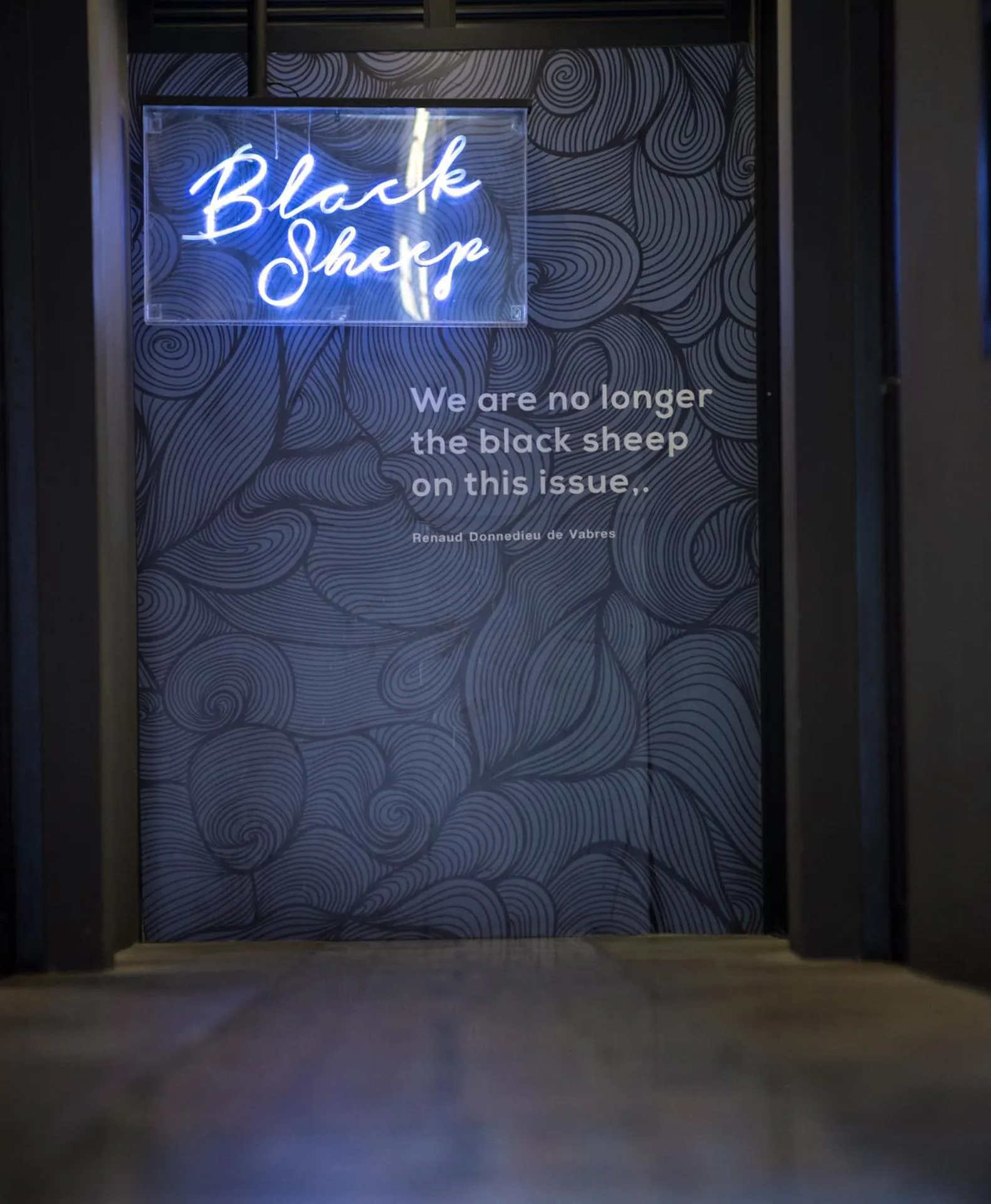 Decorative detail in The Rodman Hotel