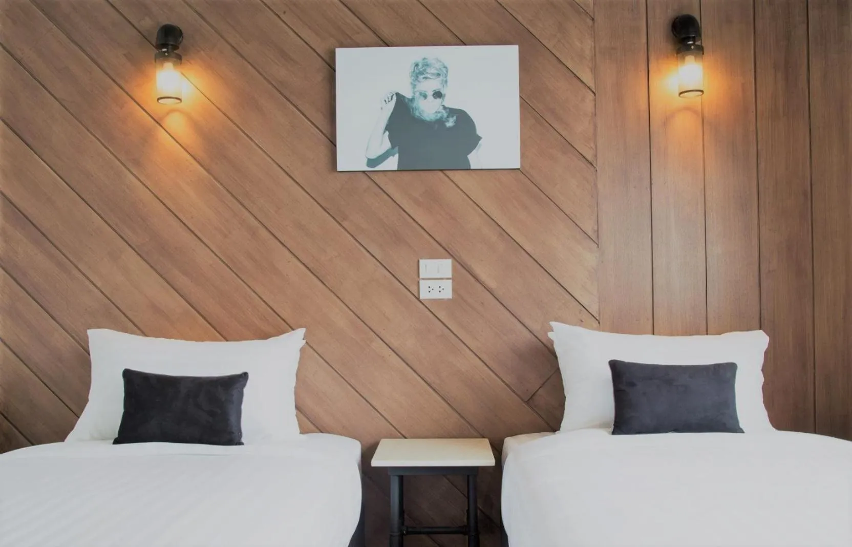 Bed in The Rodman Hotel