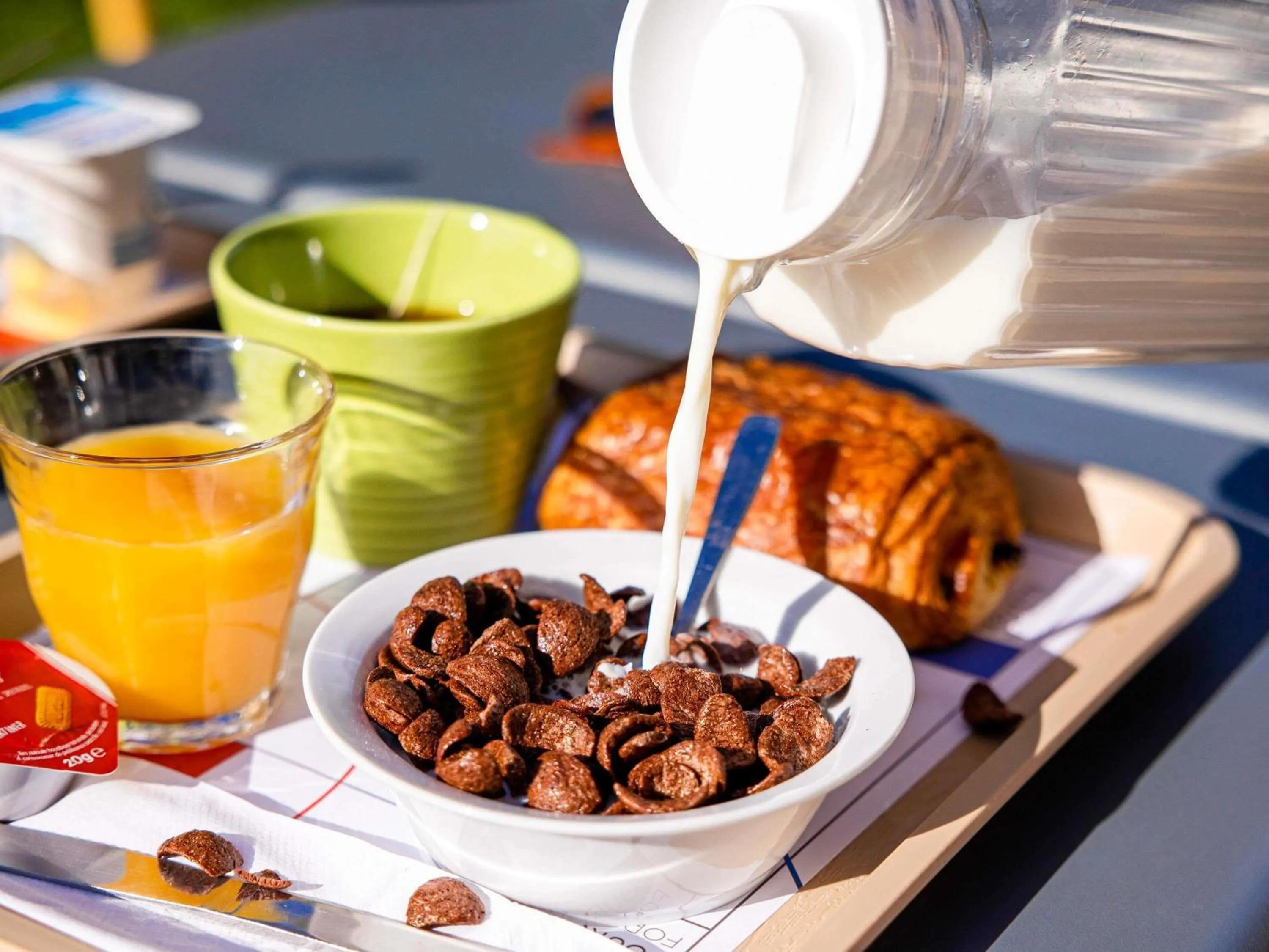 Breakfast in ibis budget Carcassonne Aéroport - A61