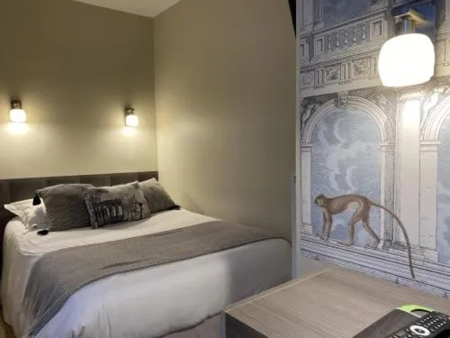 Single Room with Single Bed in Hôtel Moderna