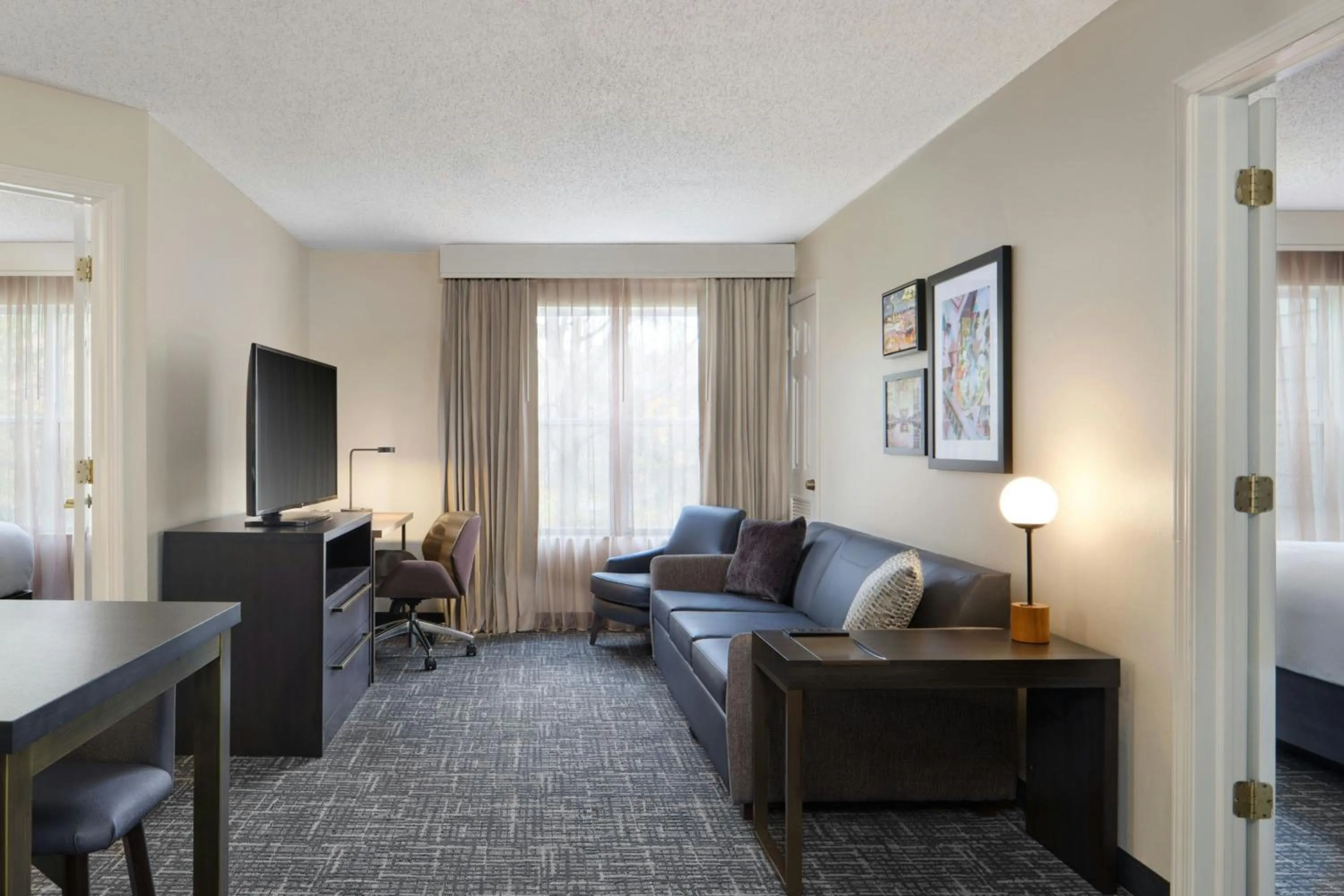 Bedroom, Bed in Residence Inn by Marriott Albany East Greenbush/Tech Valley