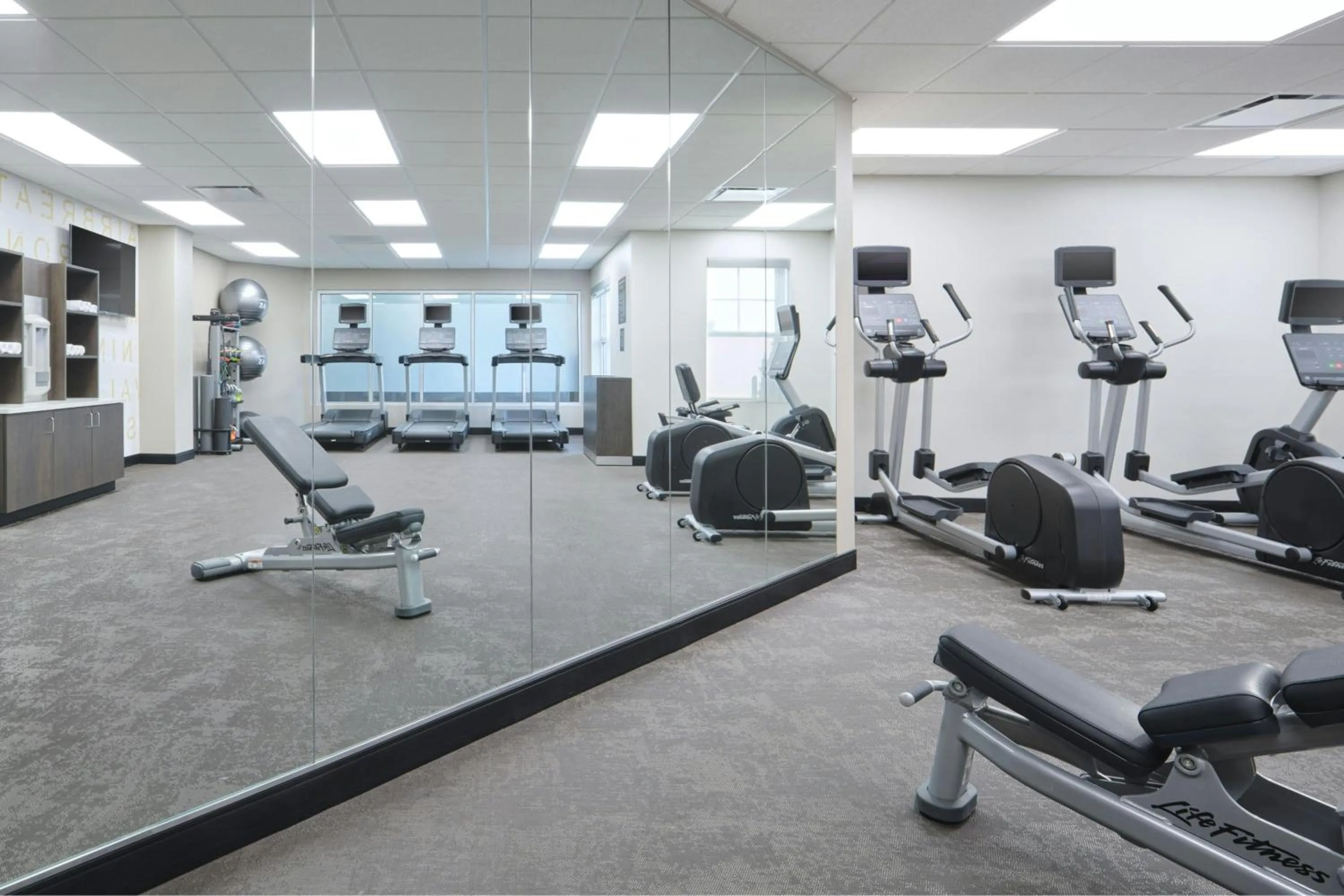 Fitness centre/facilities in Residence Inn by Marriott Albany East Greenbush/Tech Valley