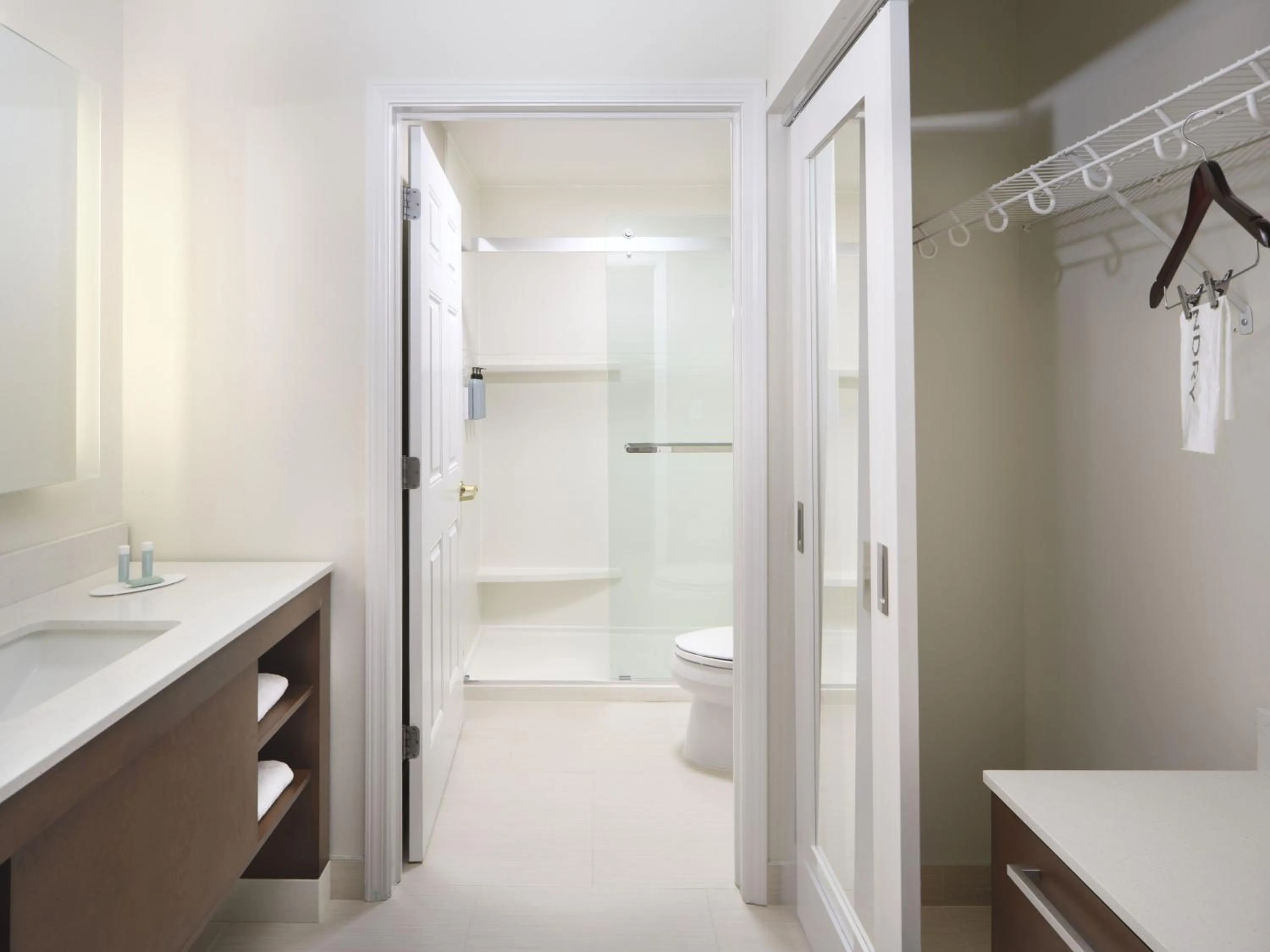 Shower in Residence Inn by Marriott Albany East Greenbush/Tech Valley