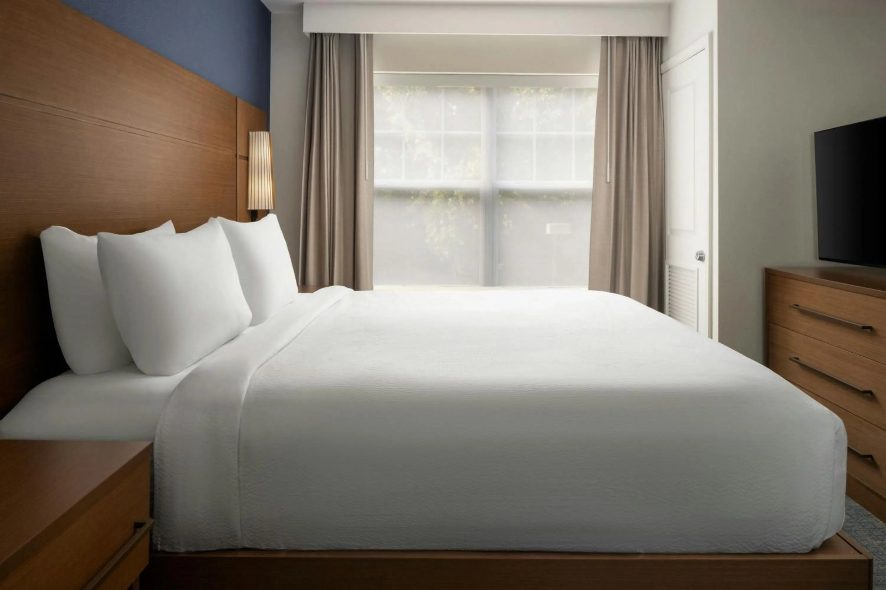 Bedroom, Bed in Residence Inn by Marriott Atlantic City Airport Egg Harbor Township