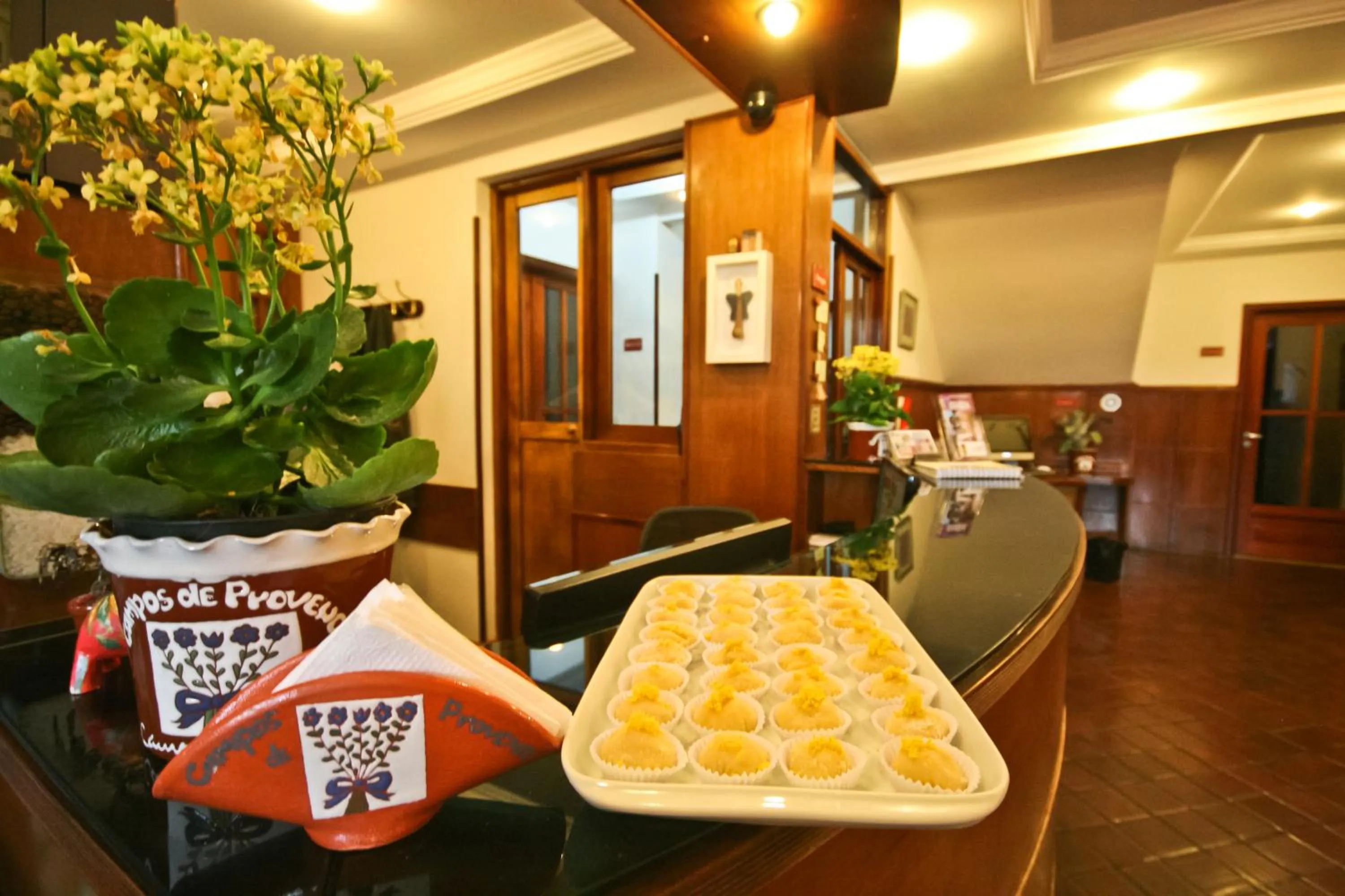 Lobby or reception in Pousada Campos de Provence Campos do Jordão