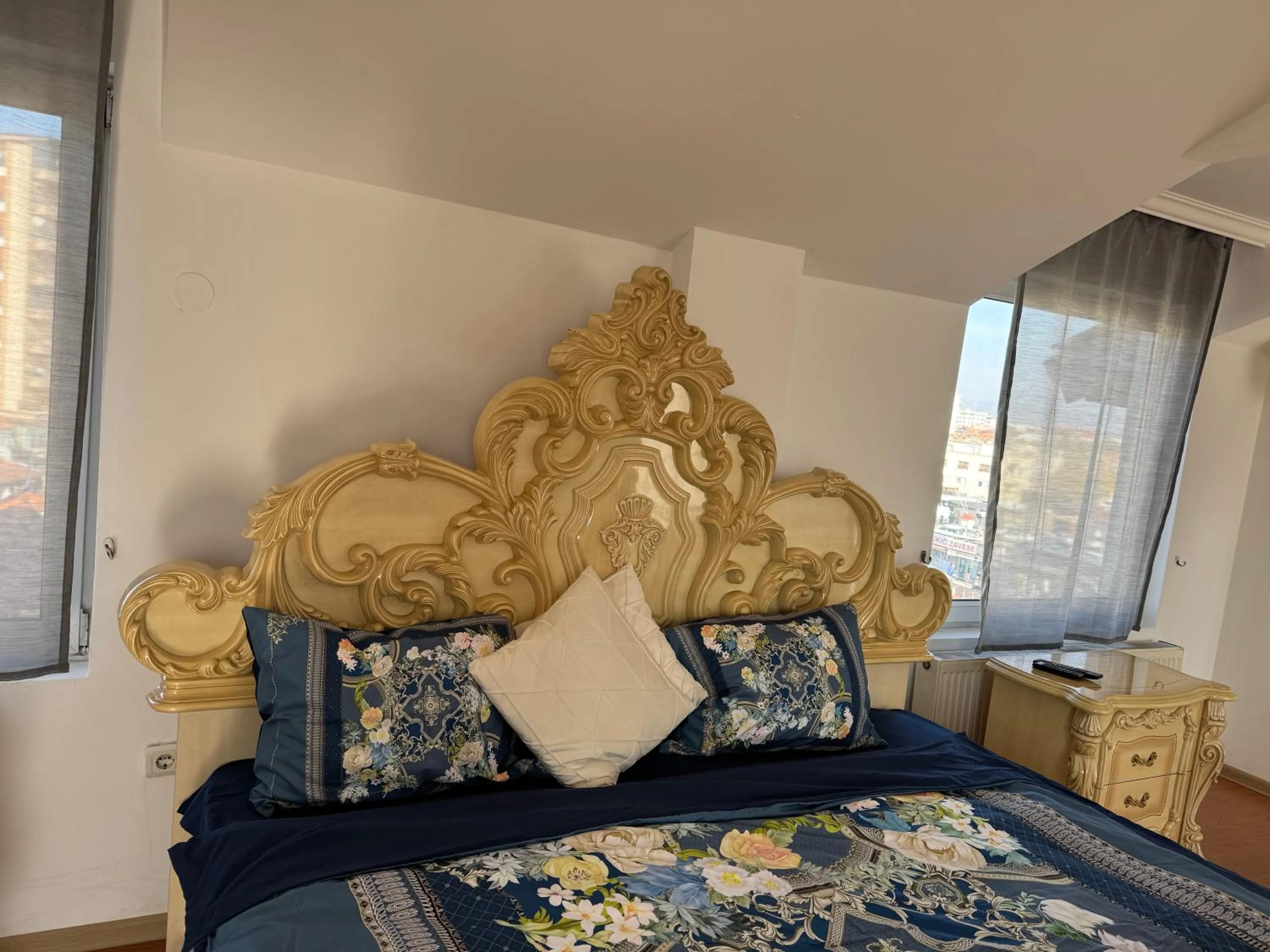 Bed in Hotel Palma