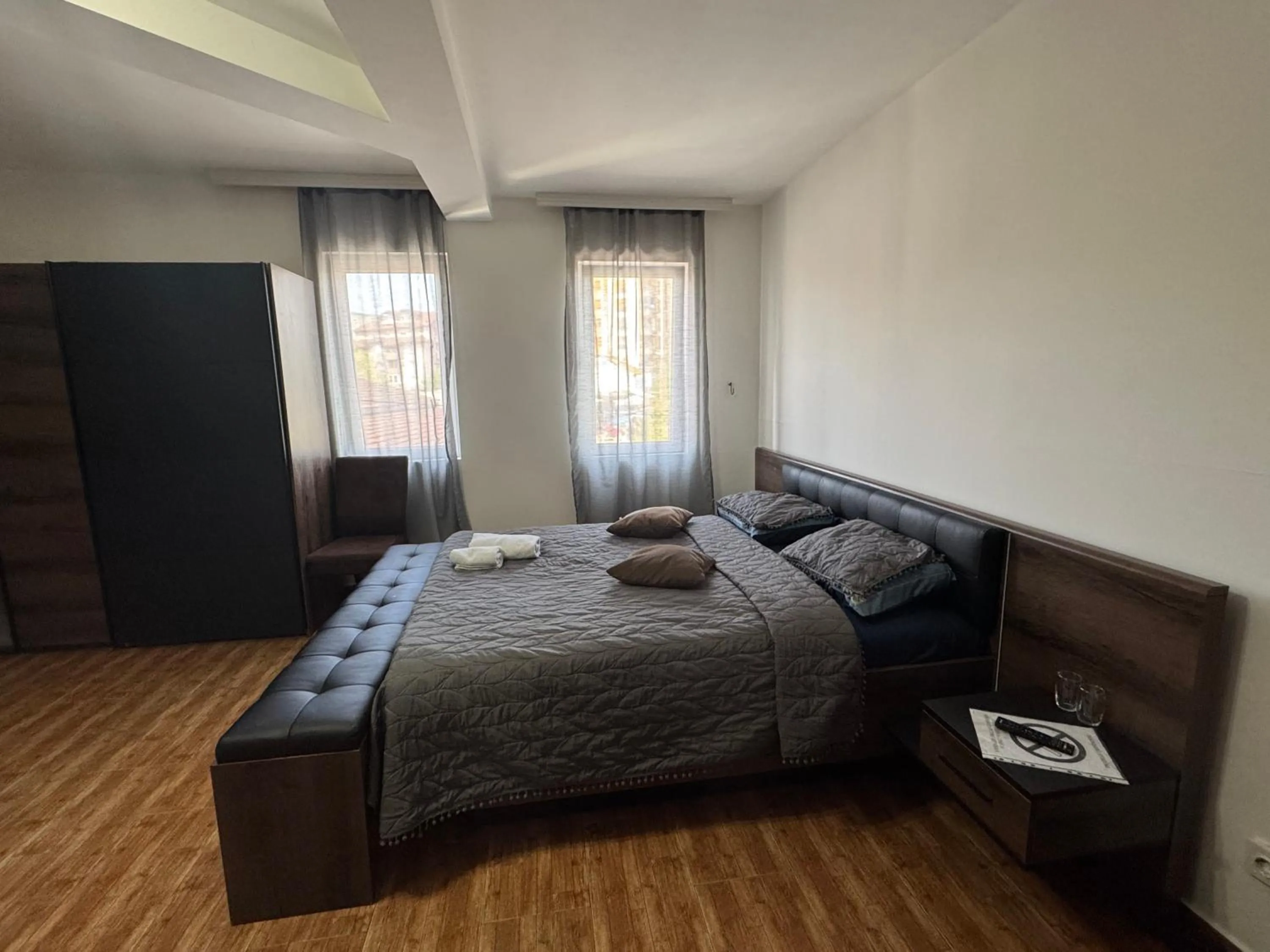 Bed in Hotel Palma
