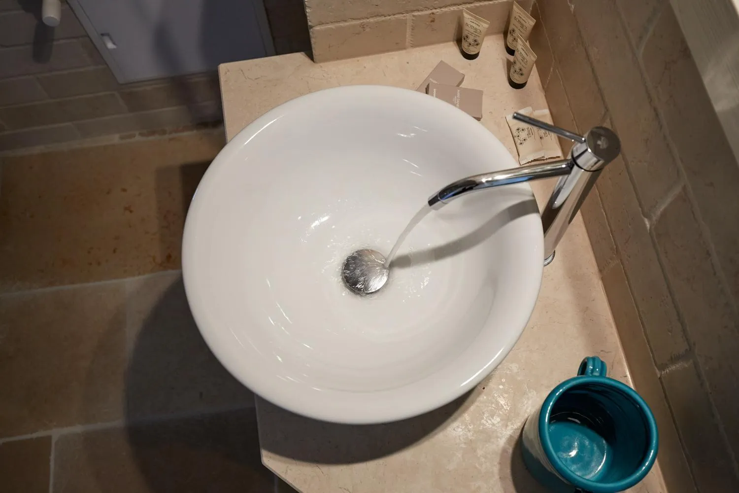 Bathroom in Masseria Grieco