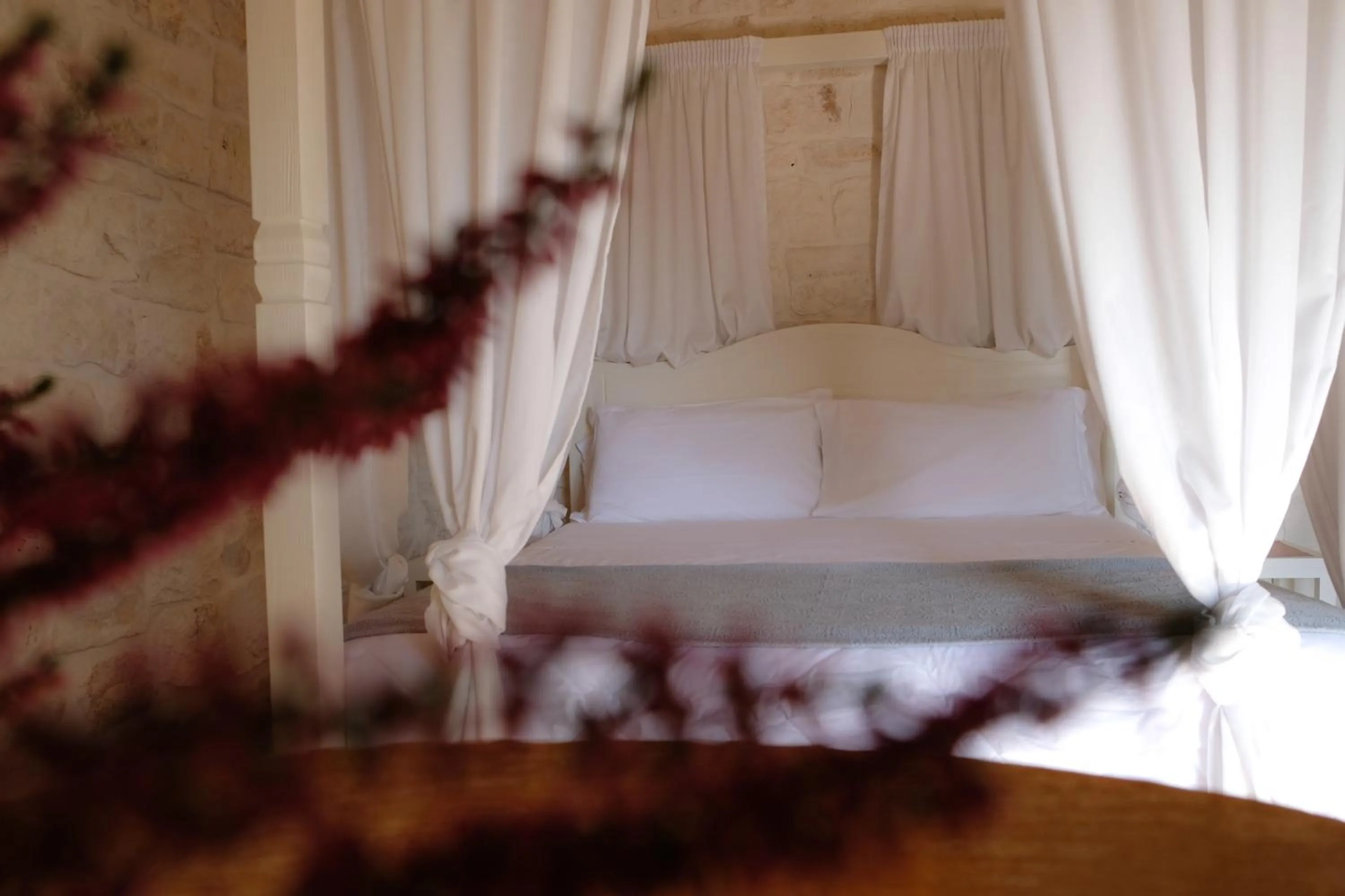 Photo of the whole room, Bed in Masseria Grieco