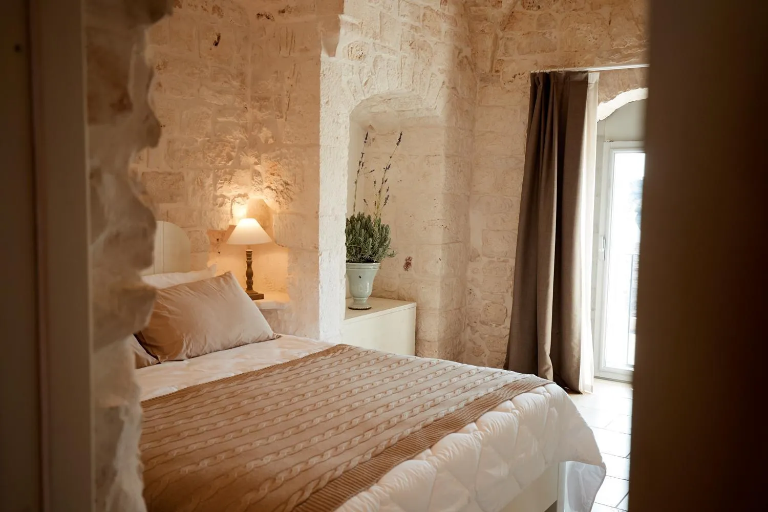 Bed in Masseria Grieco