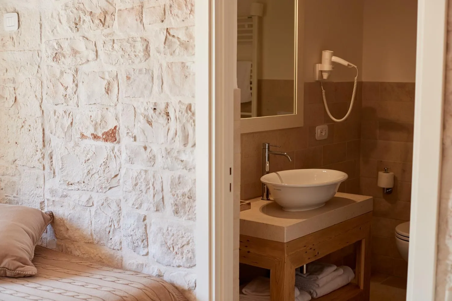 Bathroom in Masseria Grieco