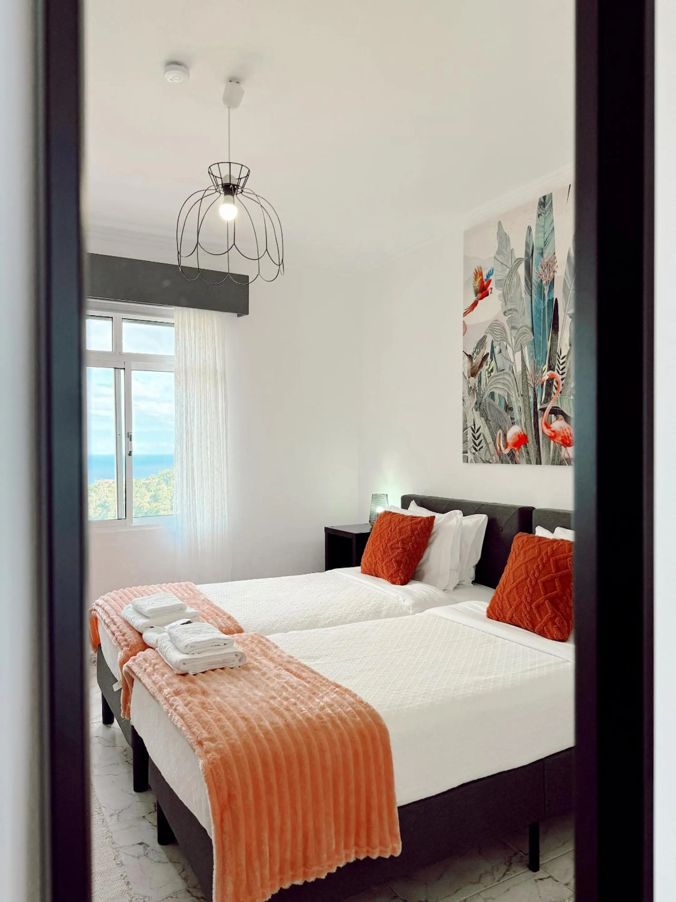 Bedroom, Bed in Gardens Guest House