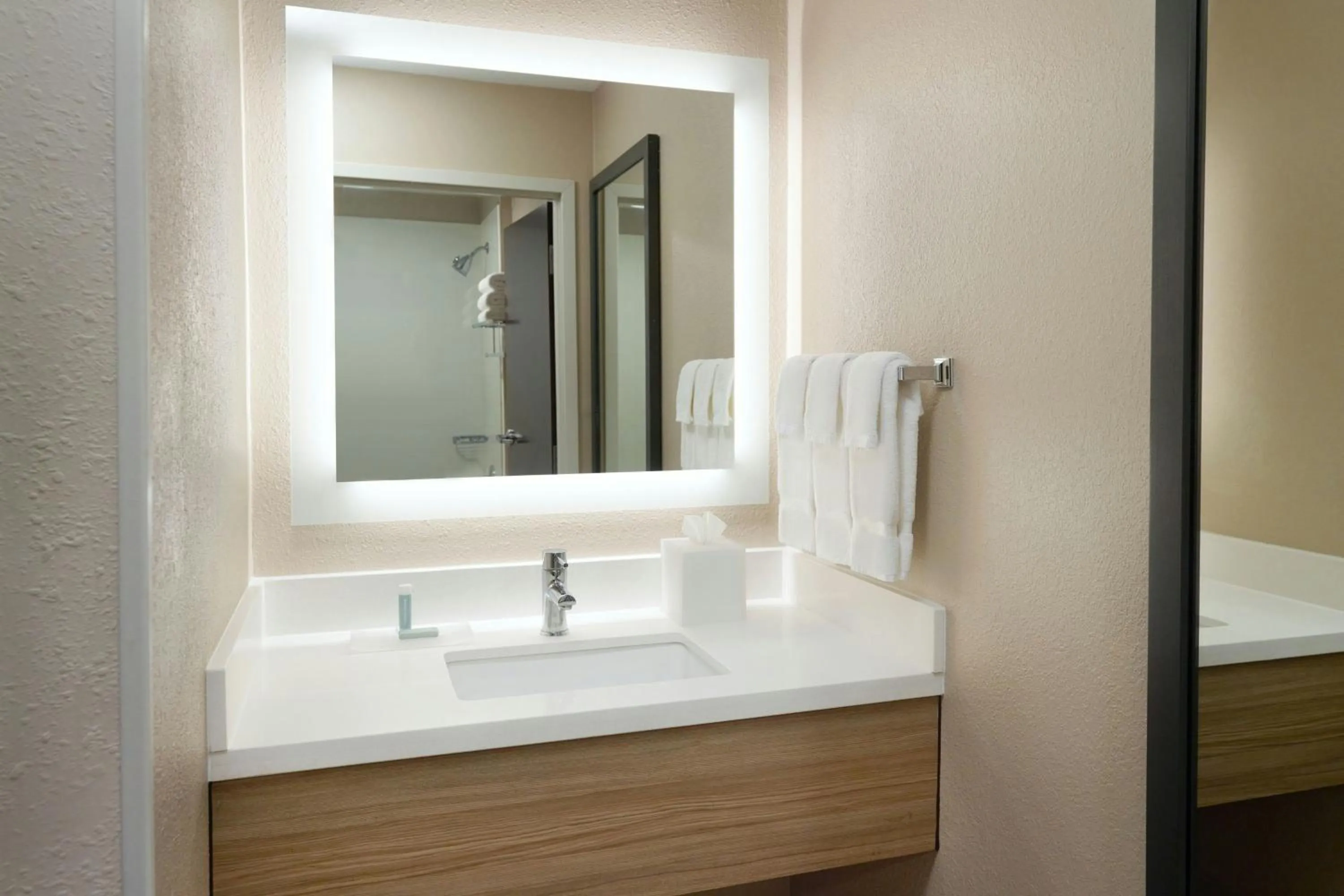 Bathroom in SpringHill Suites by Marriott Atlanta Six Flags