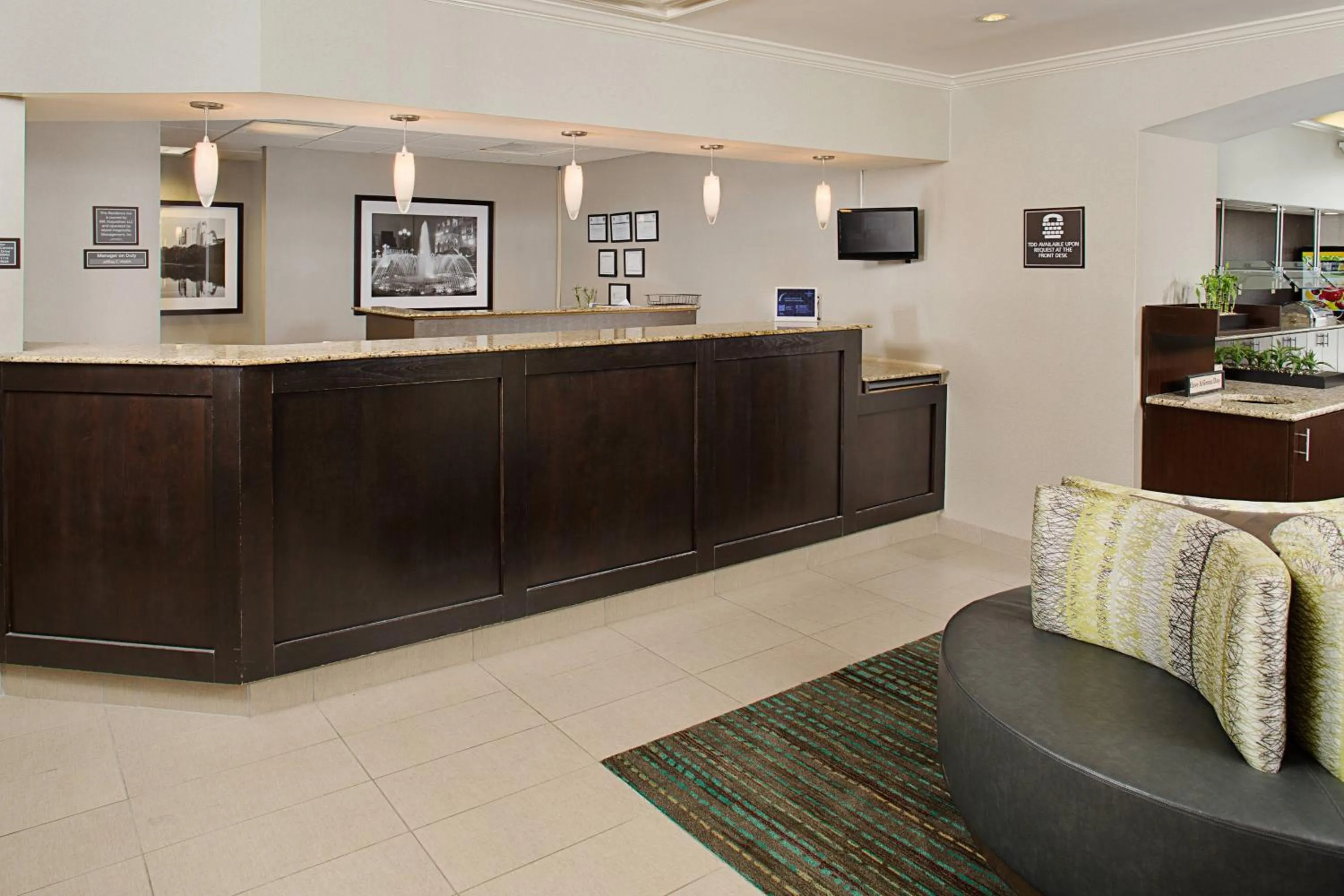 Lobby or reception in Residence Inn Atlanta Norcross/Peachtree Corners