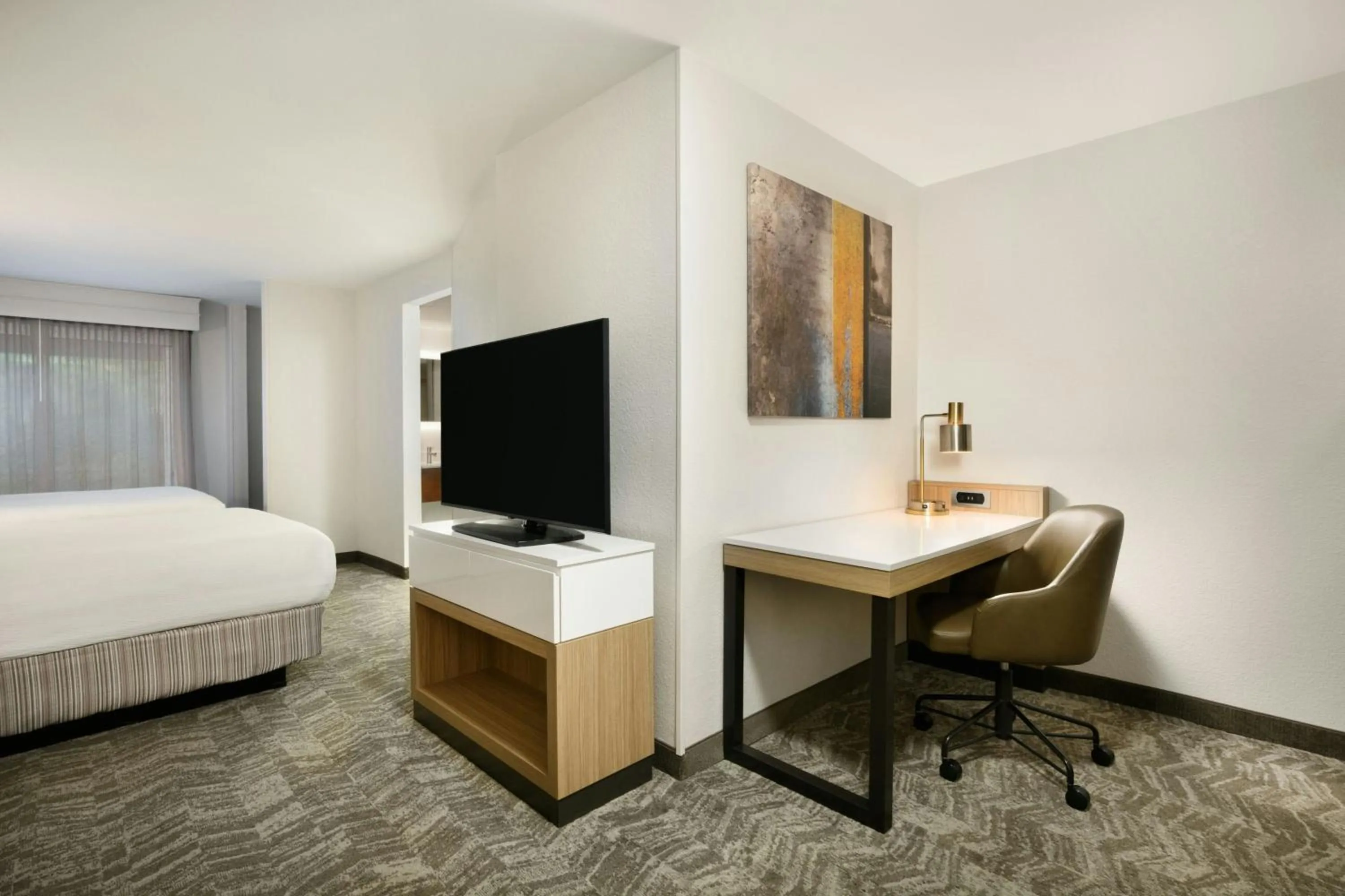 Bedroom, Bed in SpringHill Suites by Marriott Newnan