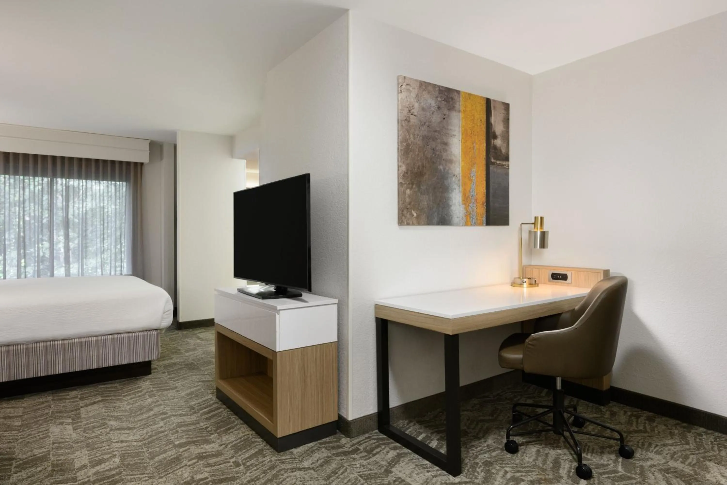 Bedroom, Bed in SpringHill Suites by Marriott Newnan