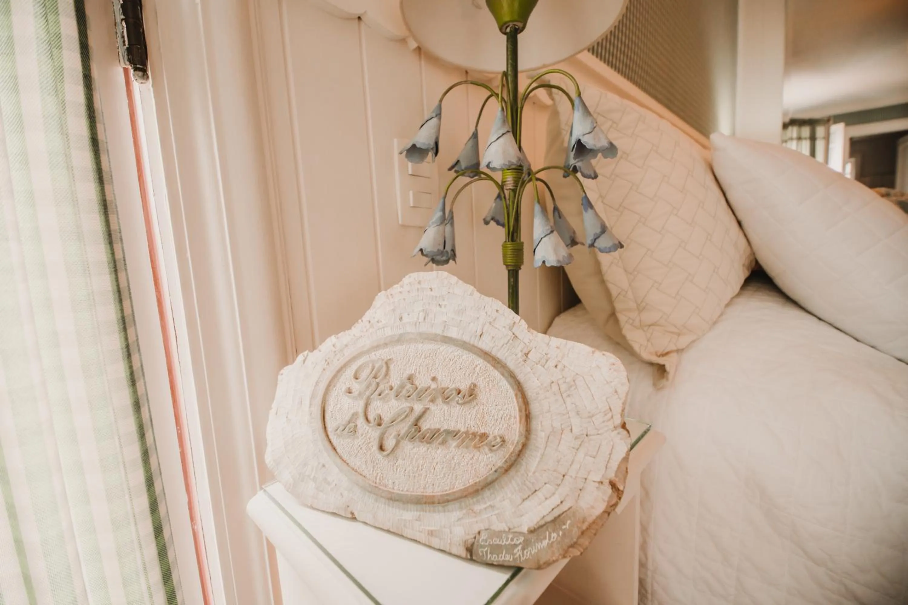 Bed in Chateau La Villette