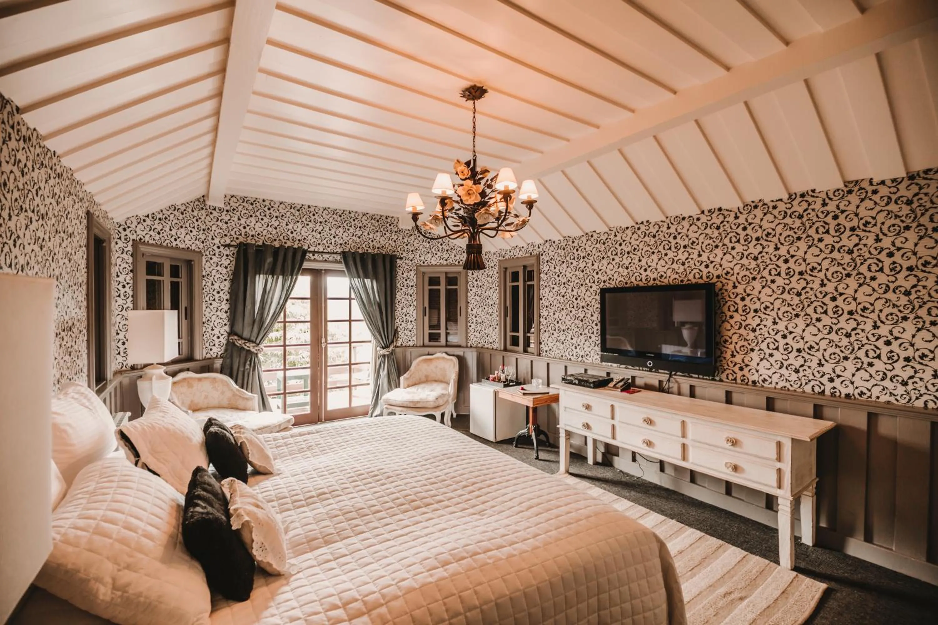 Bed in Chateau La Villette