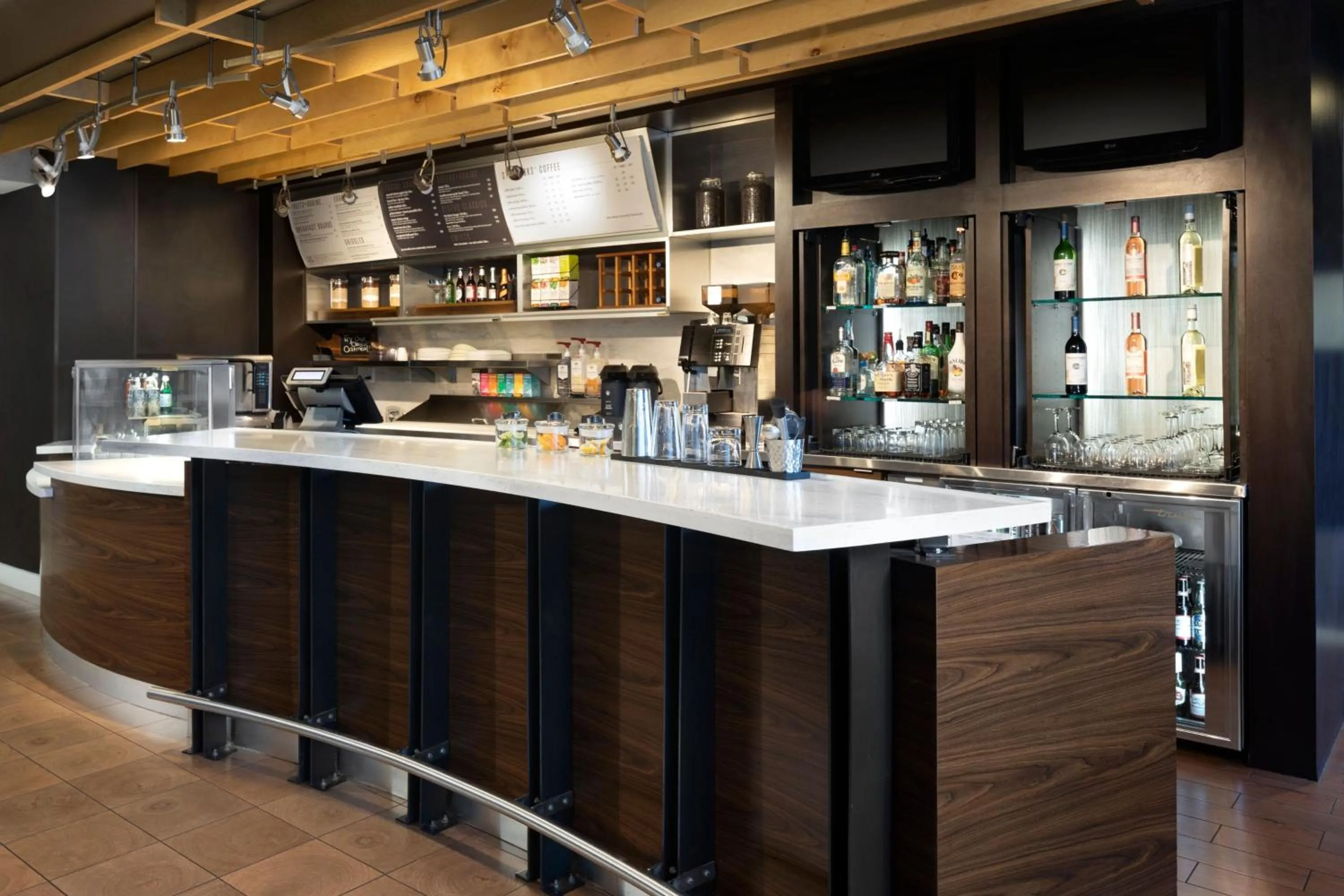 Lounge or bar in Courtyard by Marriott- Austin Round Rock