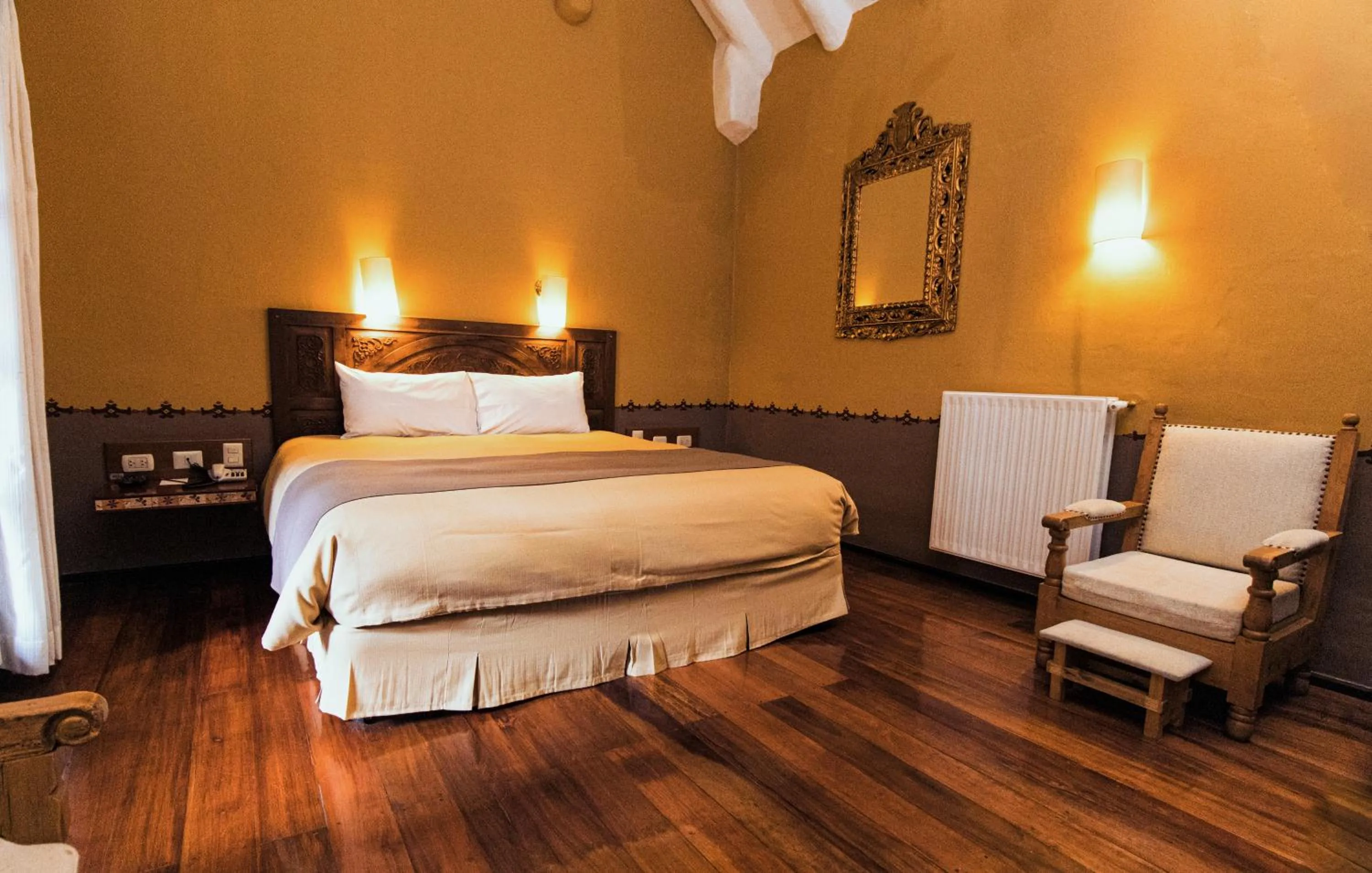 Bed in Tambo del Arriero Hotel Boutique