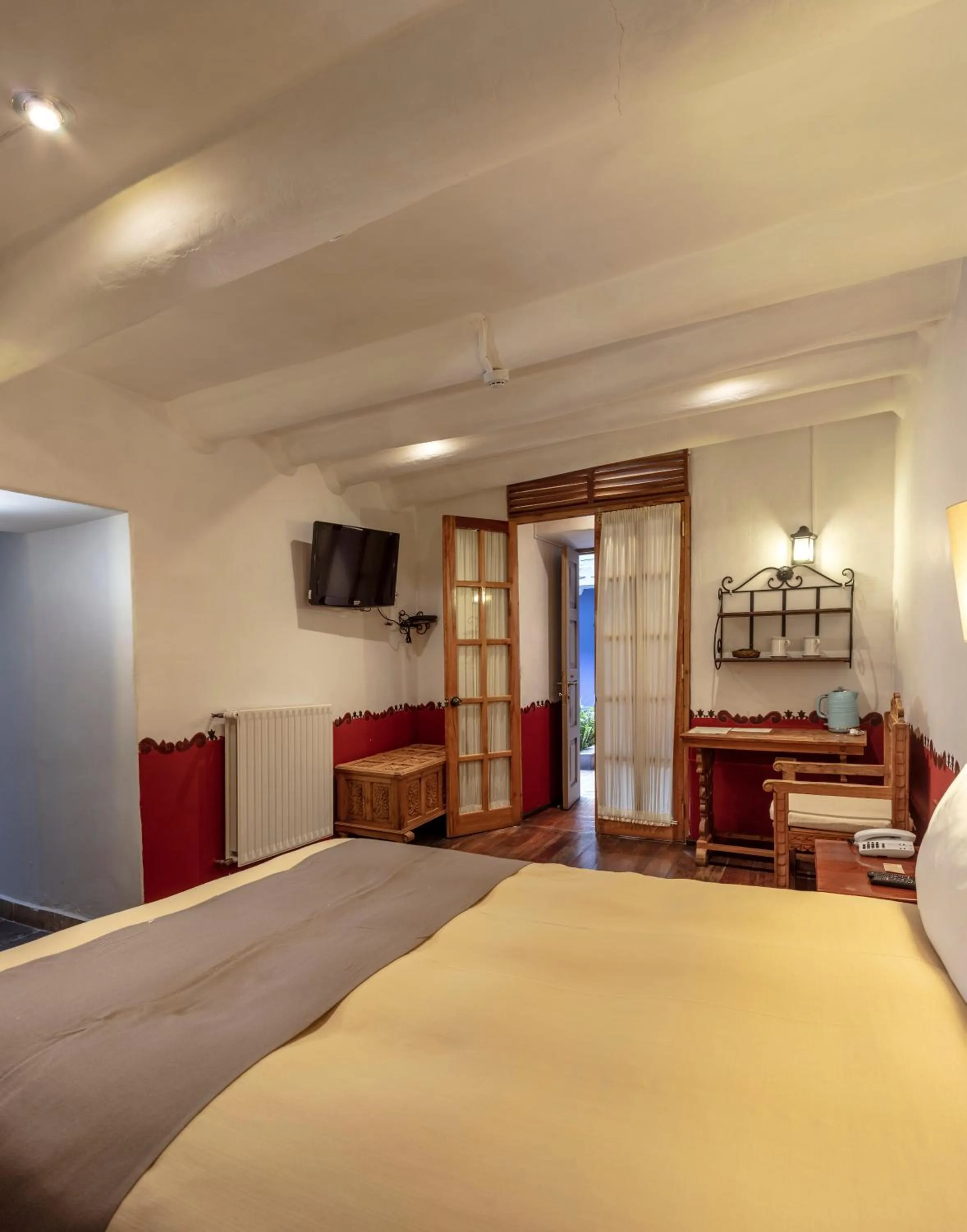 Bed in Tambo del Arriero Hotel Boutique