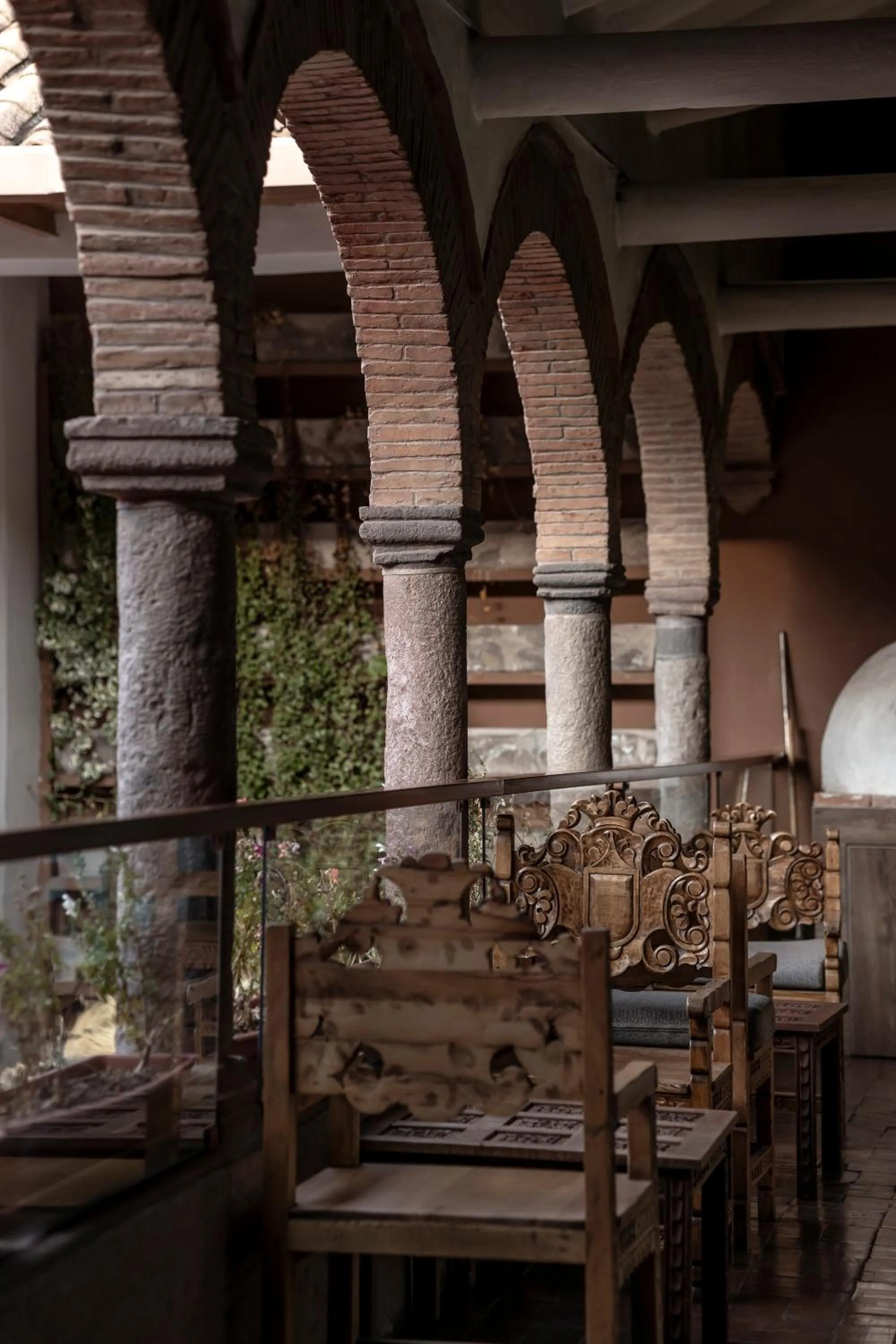 Patio in Tambo del Arriero Hotel Boutique