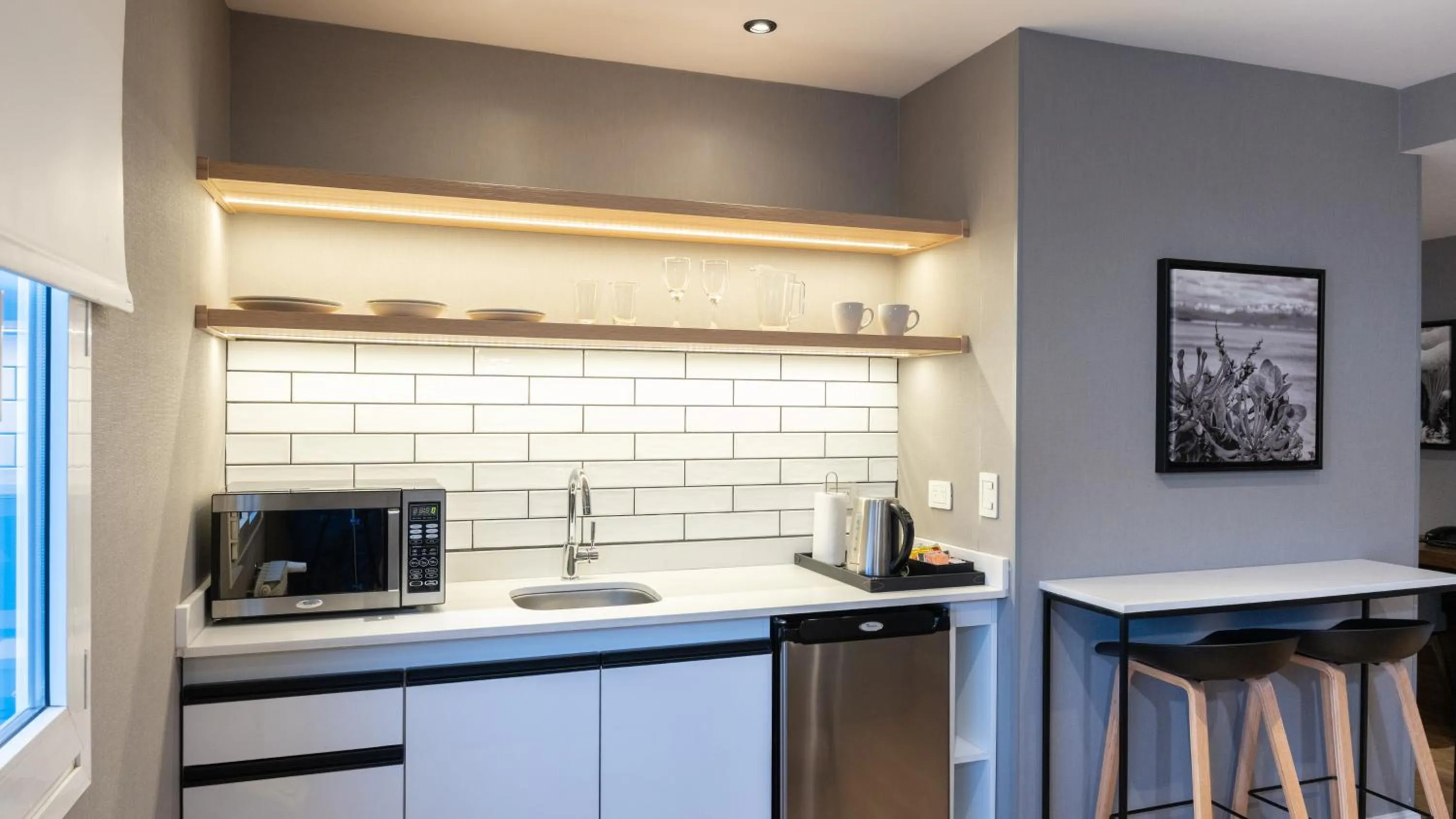 Kitchen or kitchenette in Alto Andino Hotel