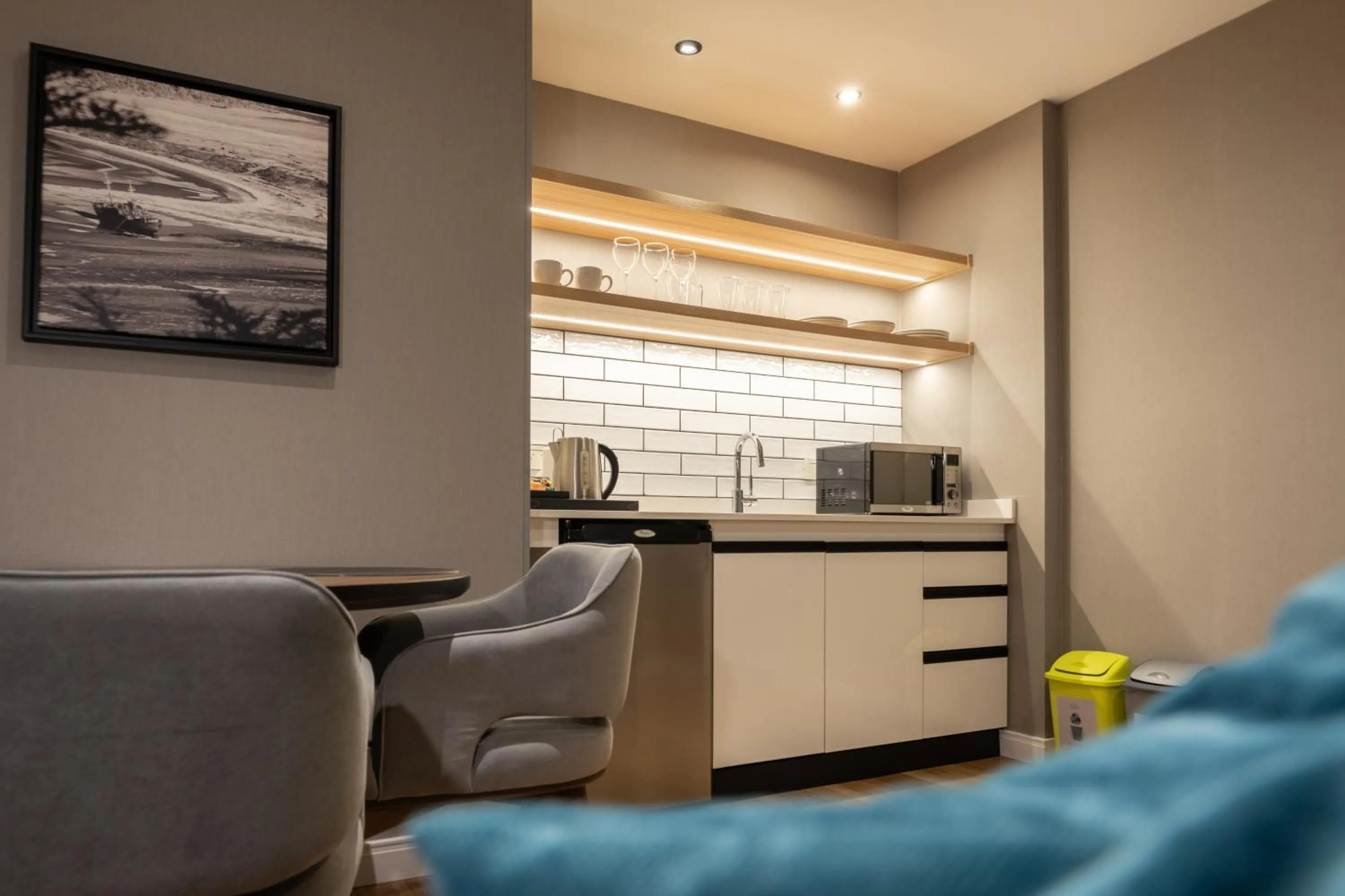 Kitchen or kitchenette in Alto Andino Hotel