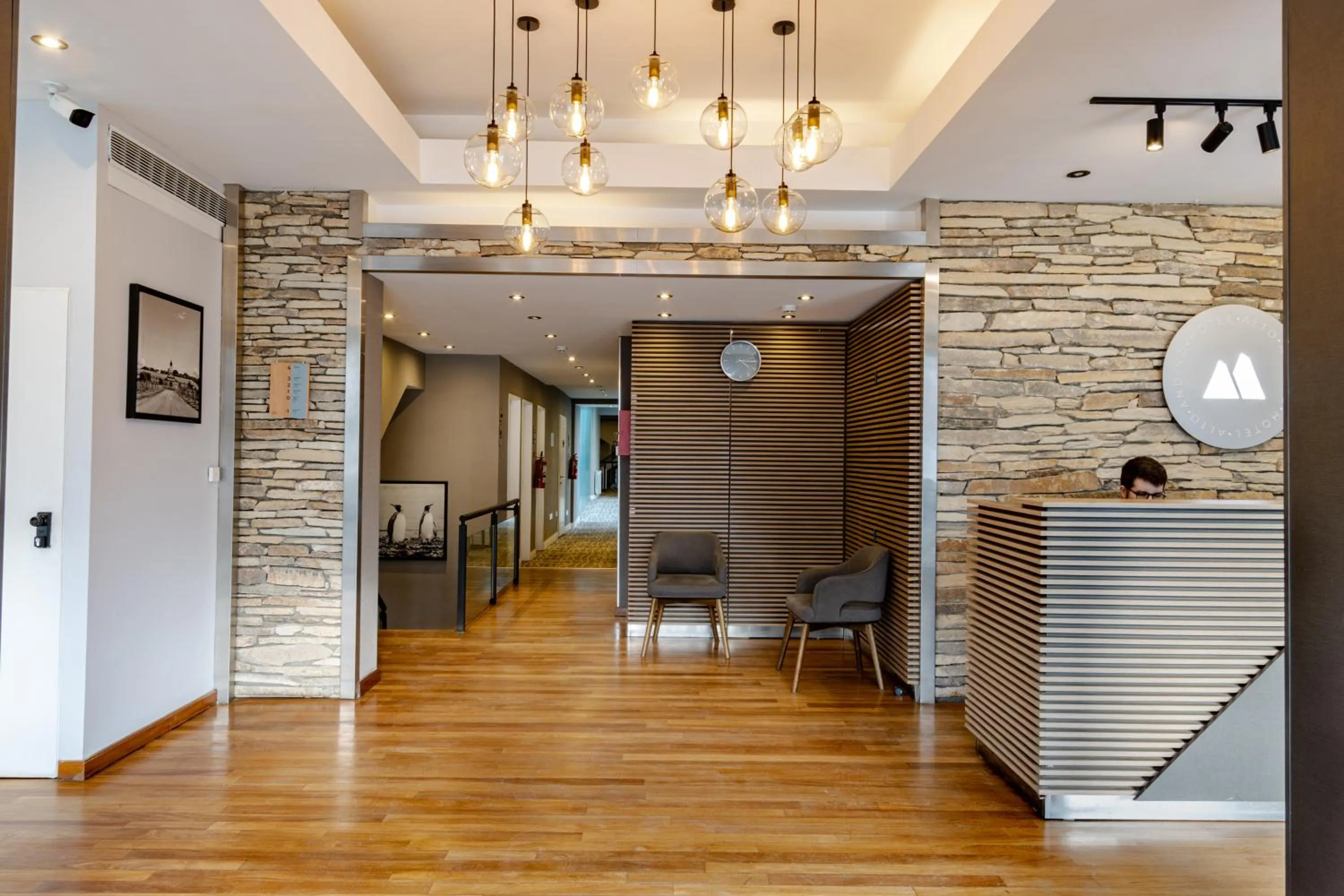 Lobby or reception in Alto Andino Hotel