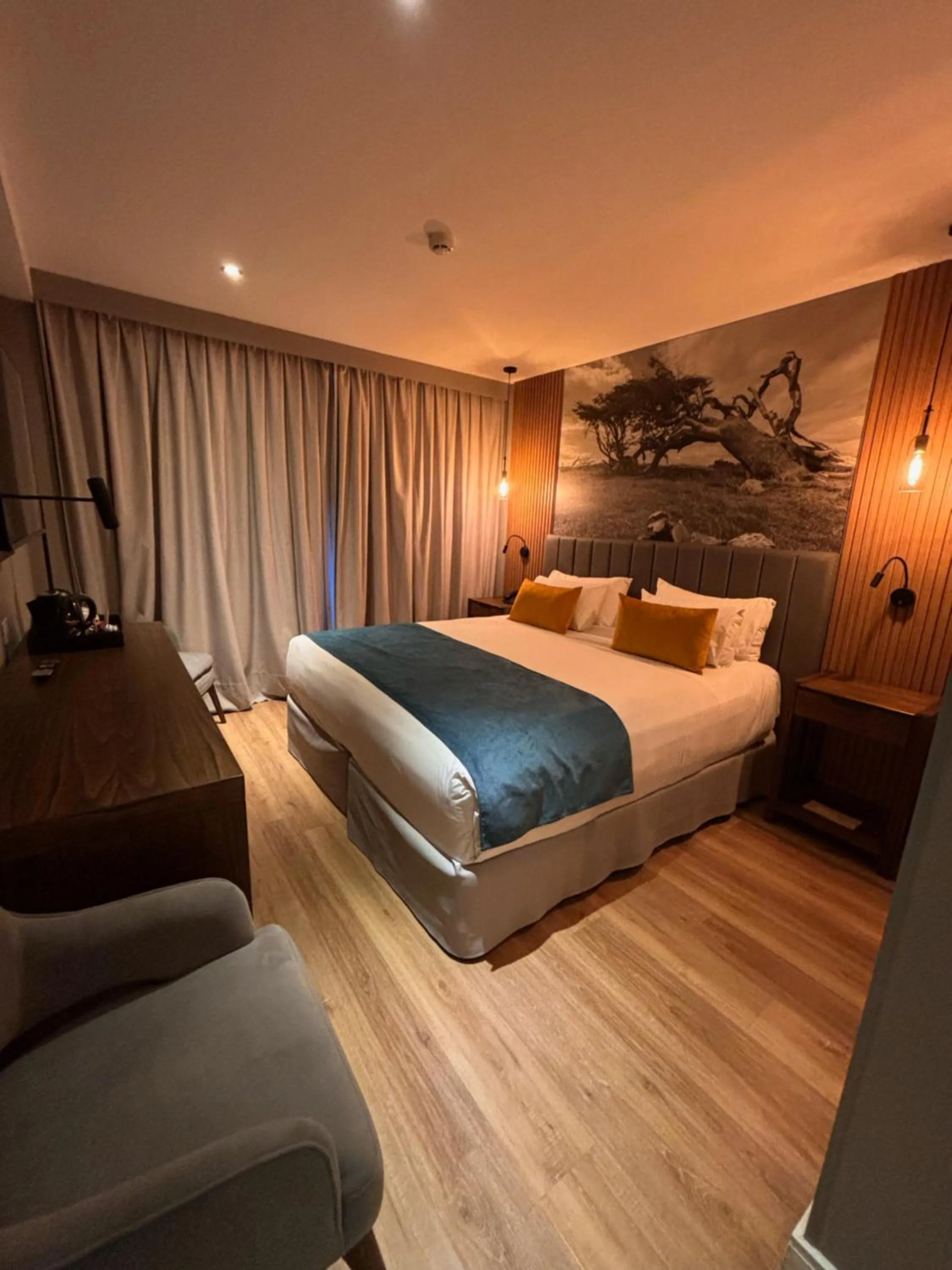 Bed in Alto Andino Hotel