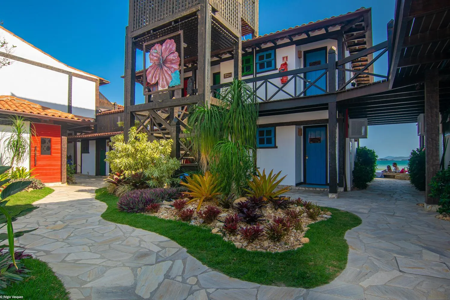 Garden in Chez Pitu Praia Hotel